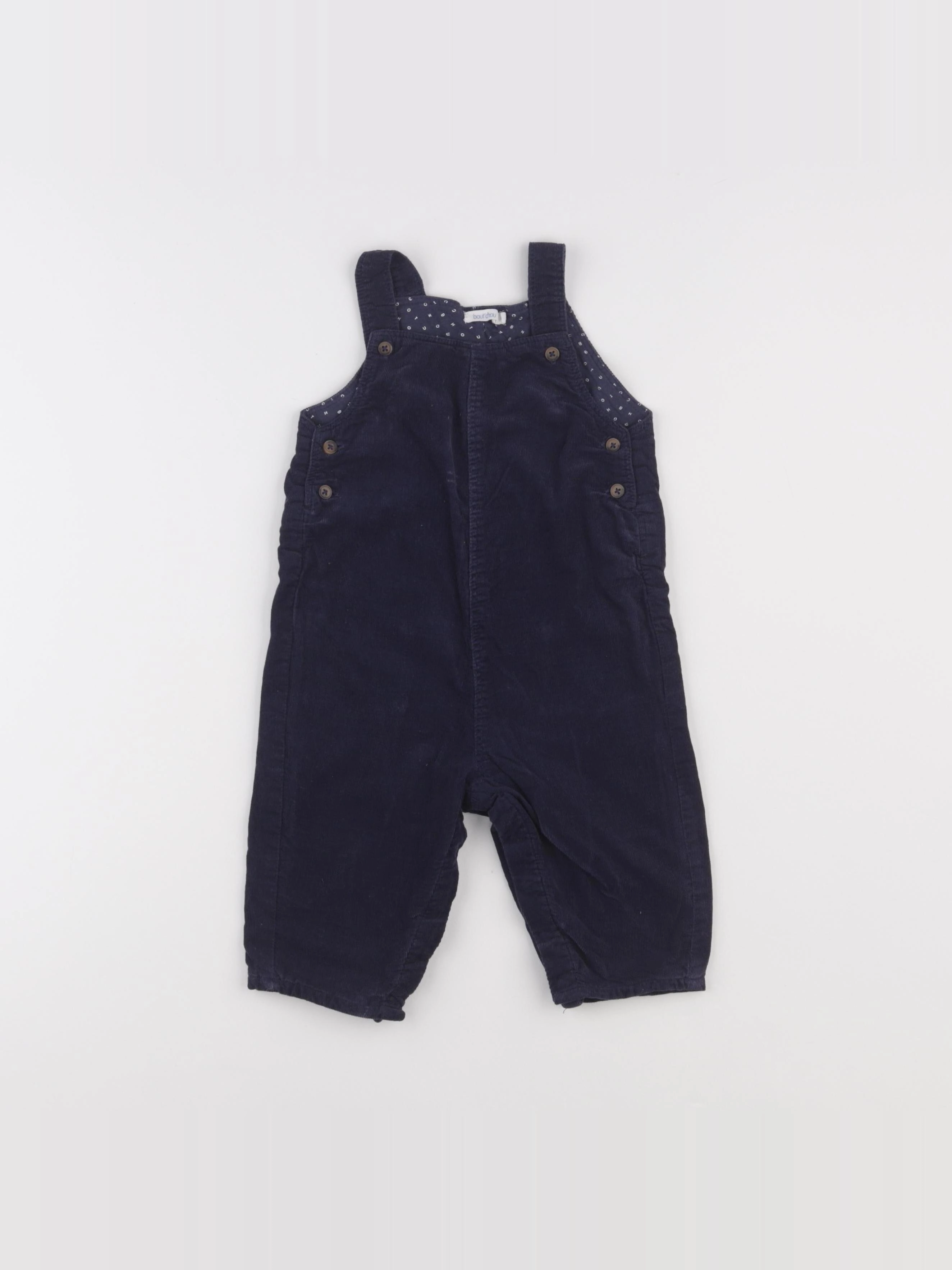 Boutchou - salopette bleu - 9 mois