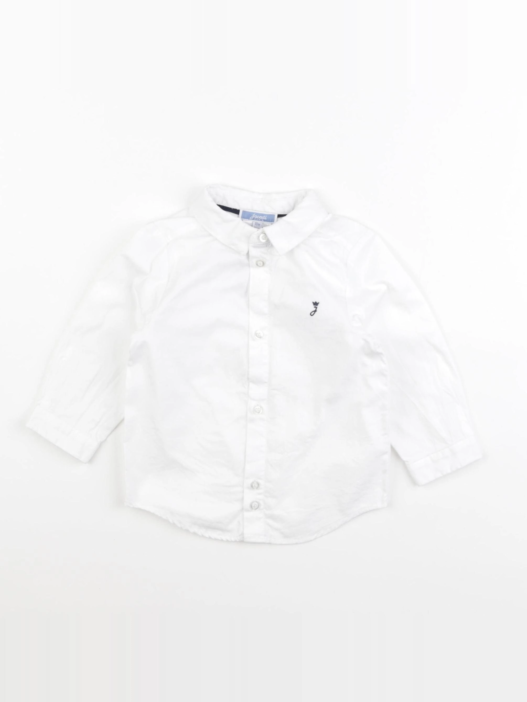 Jacadi - chemise blanc - 18 mois