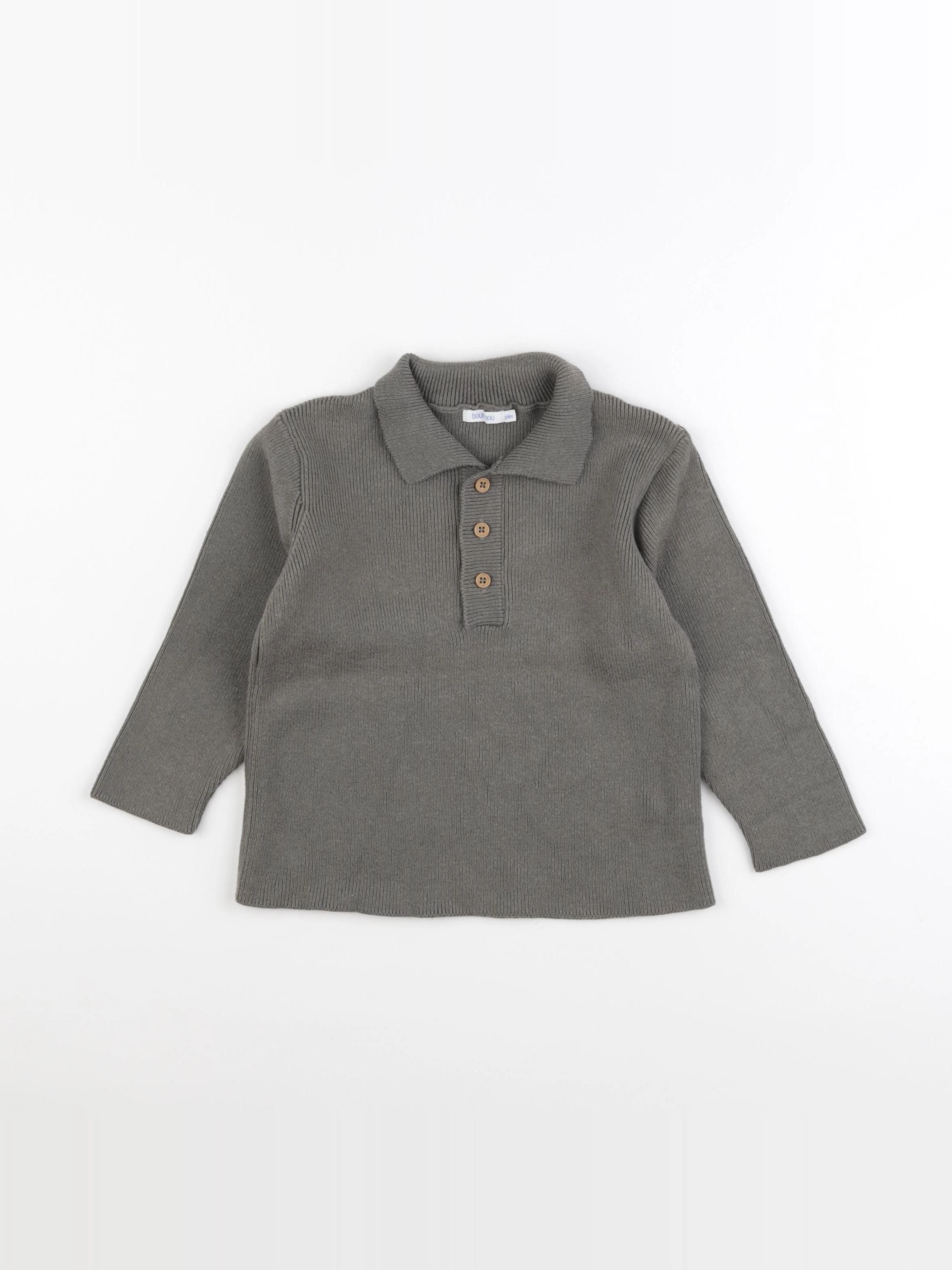Boutchou - sweat vert - 24 mois
