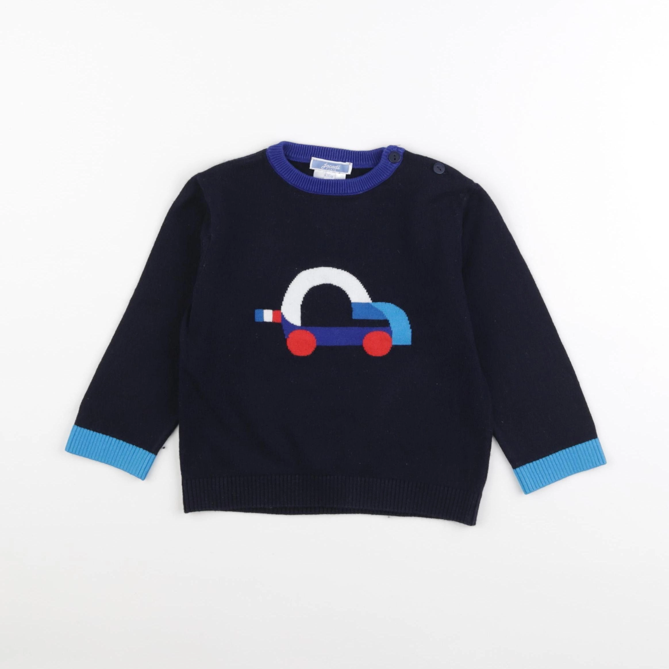 Jacadi - pull multicolore - 36 mois
