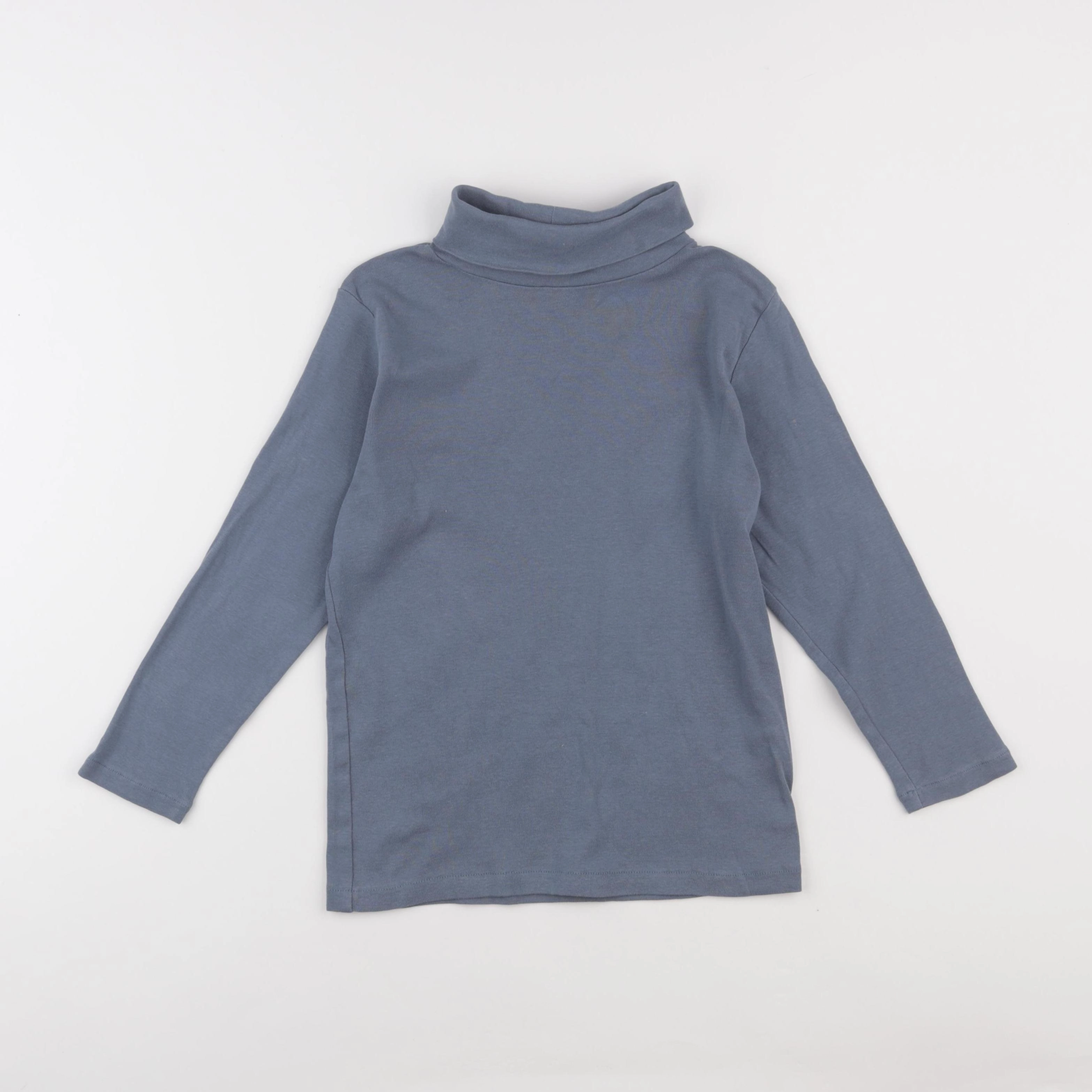 Vertbaudet - sous-pull gris - 8 ans