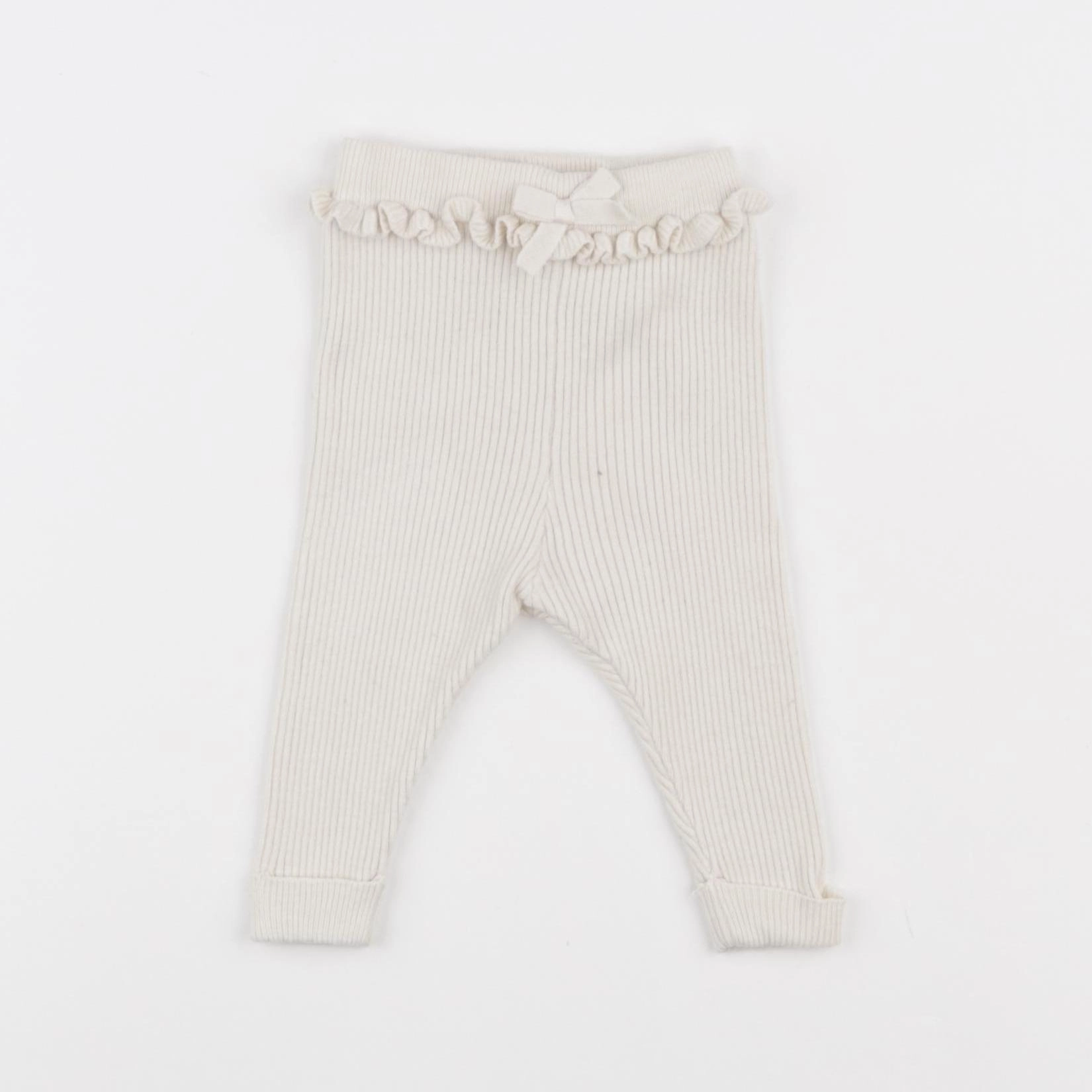 Vertbaudet - legging blanc - 1 mois
