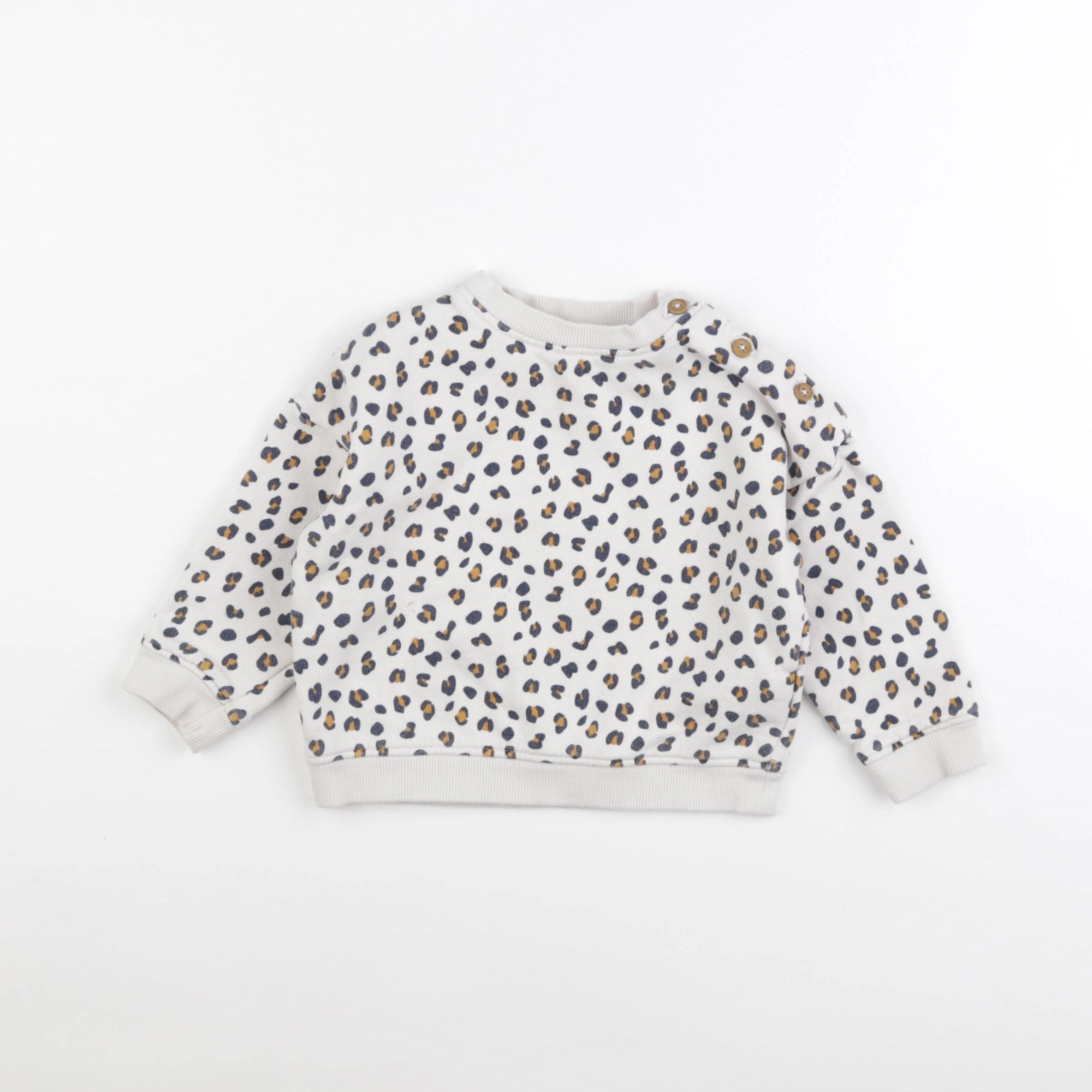 Boutchou - sweat multicolore - 24 mois