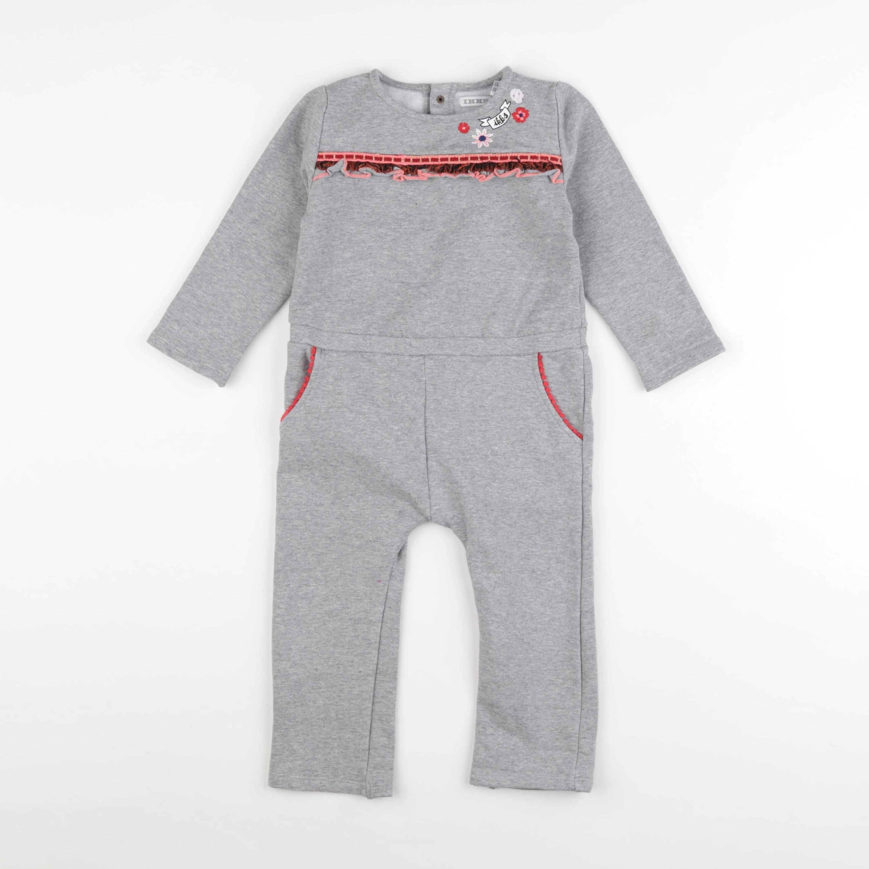 IKKS - combinaison gris - 3 ans