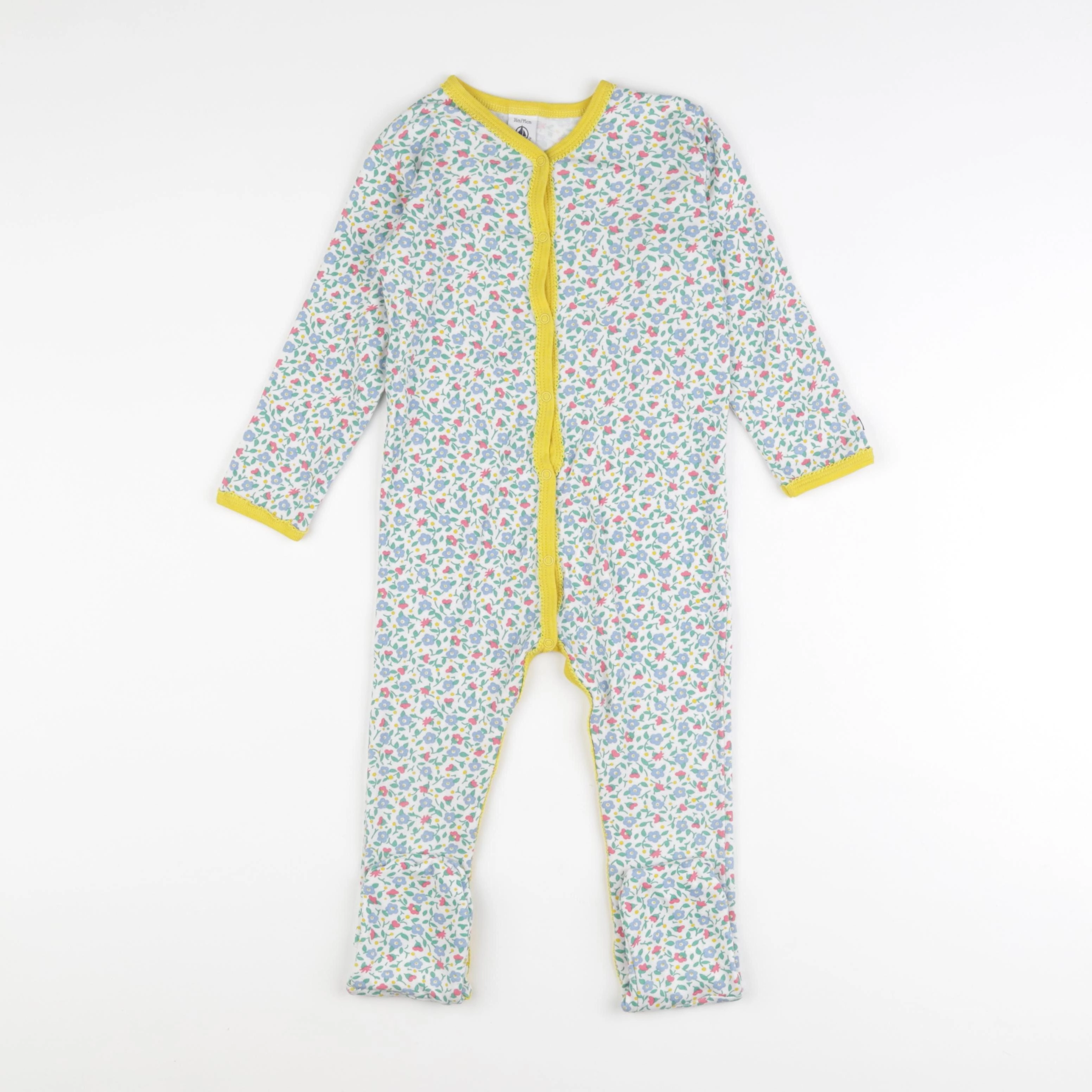 Petit Bateau - pyjama coton multicolore - 36 mois