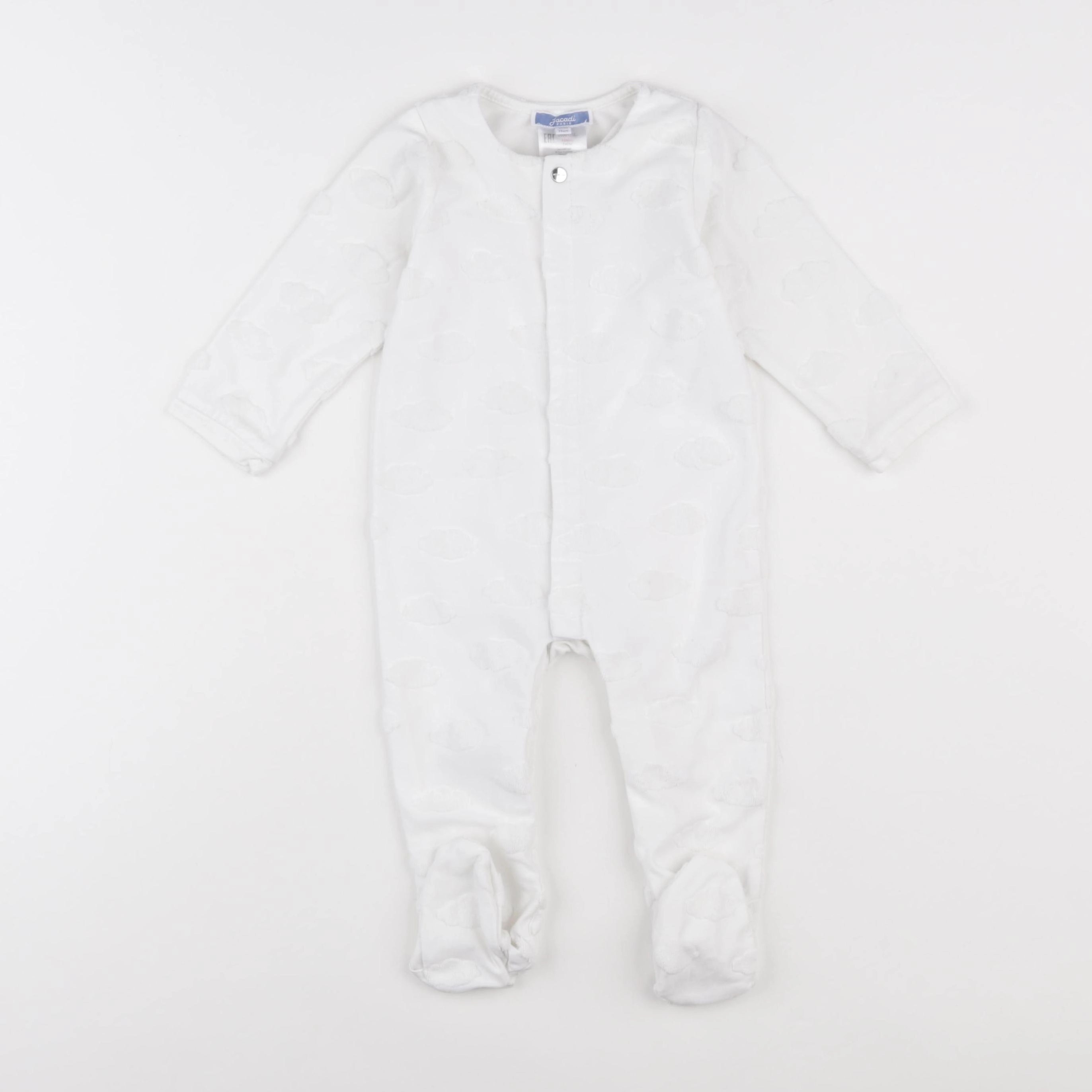 Jacadi - pyjama coton blanc - 12 mois