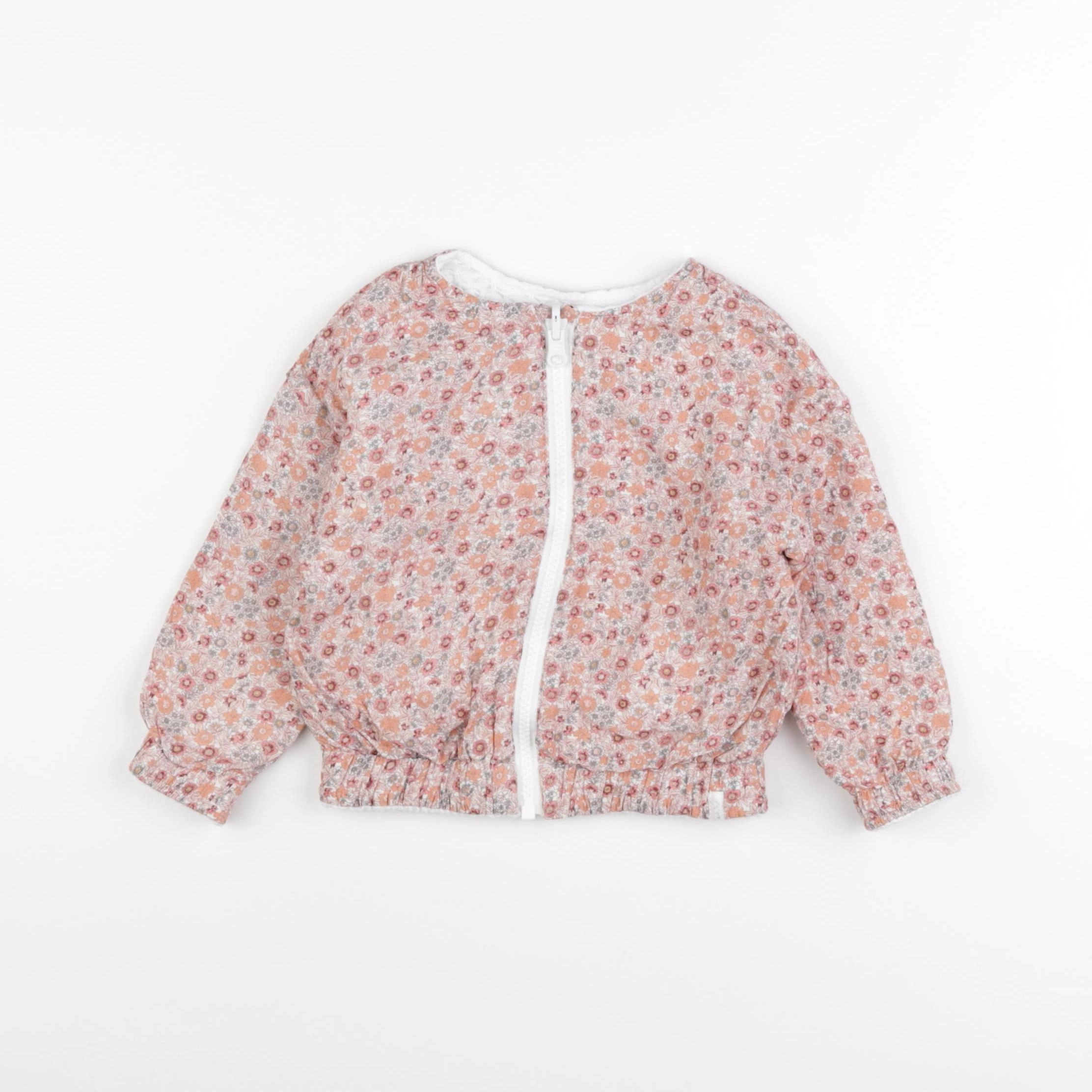 IKKS - veste réversible multicolore - 2 ans