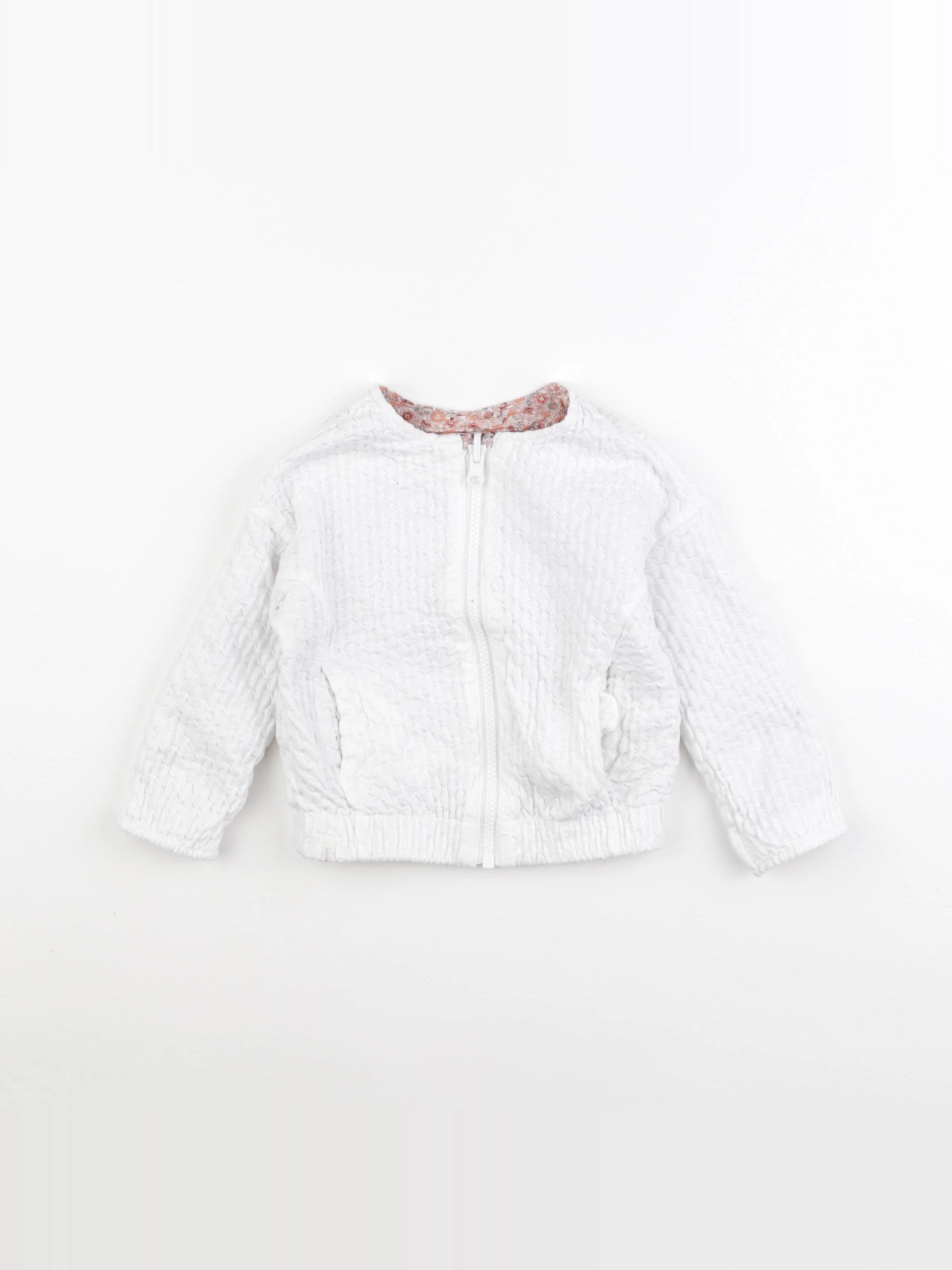IKKS - veste réversible multicolore - 2 ans
