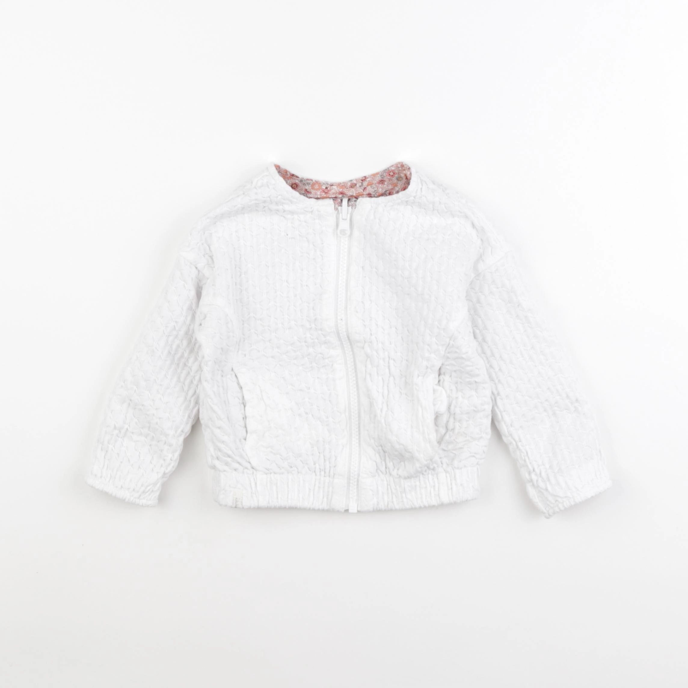 IKKS - veste réversible multicolore - 2 ans