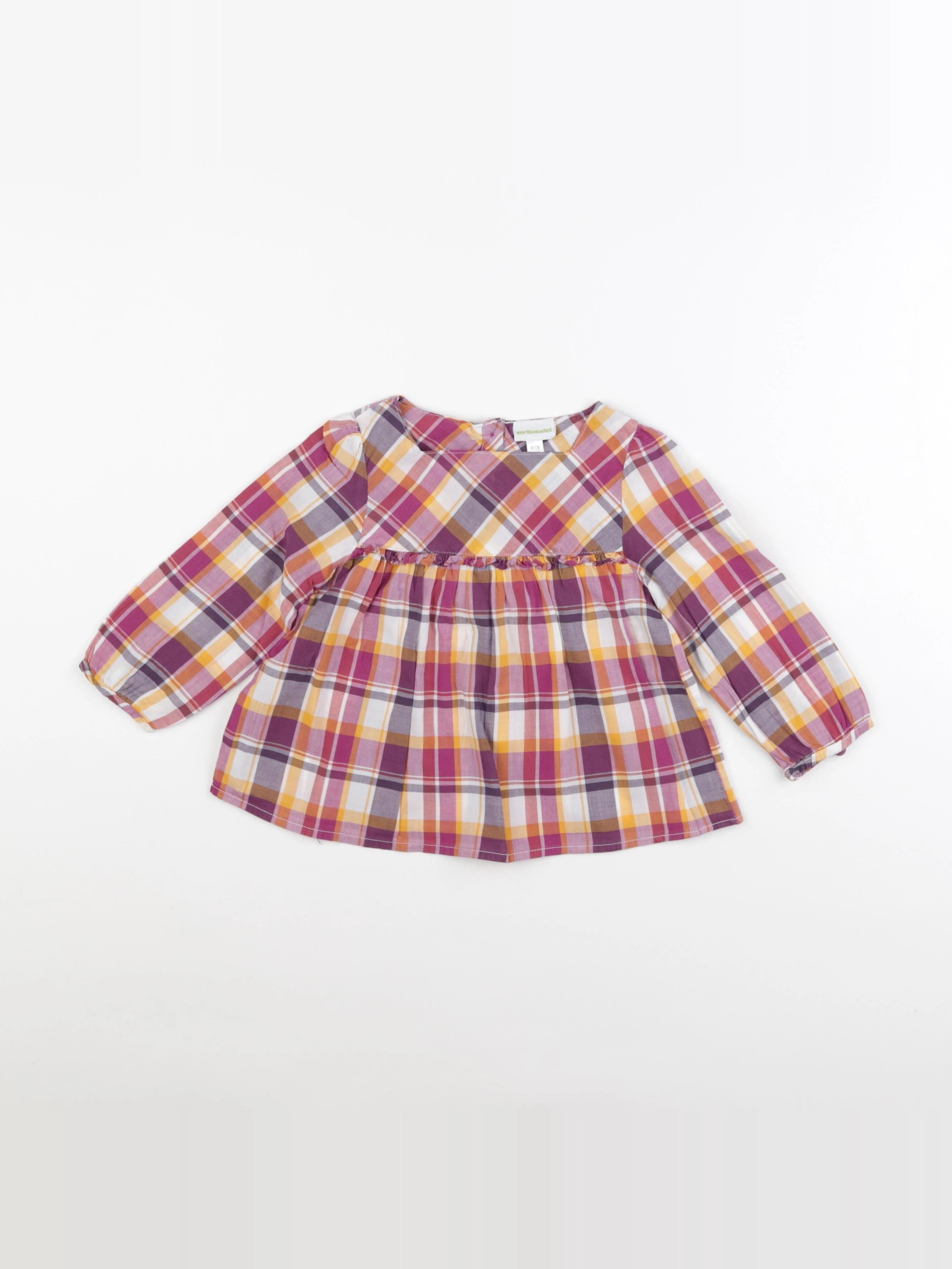 Vertbaudet - blouse multicolore - 2 ans