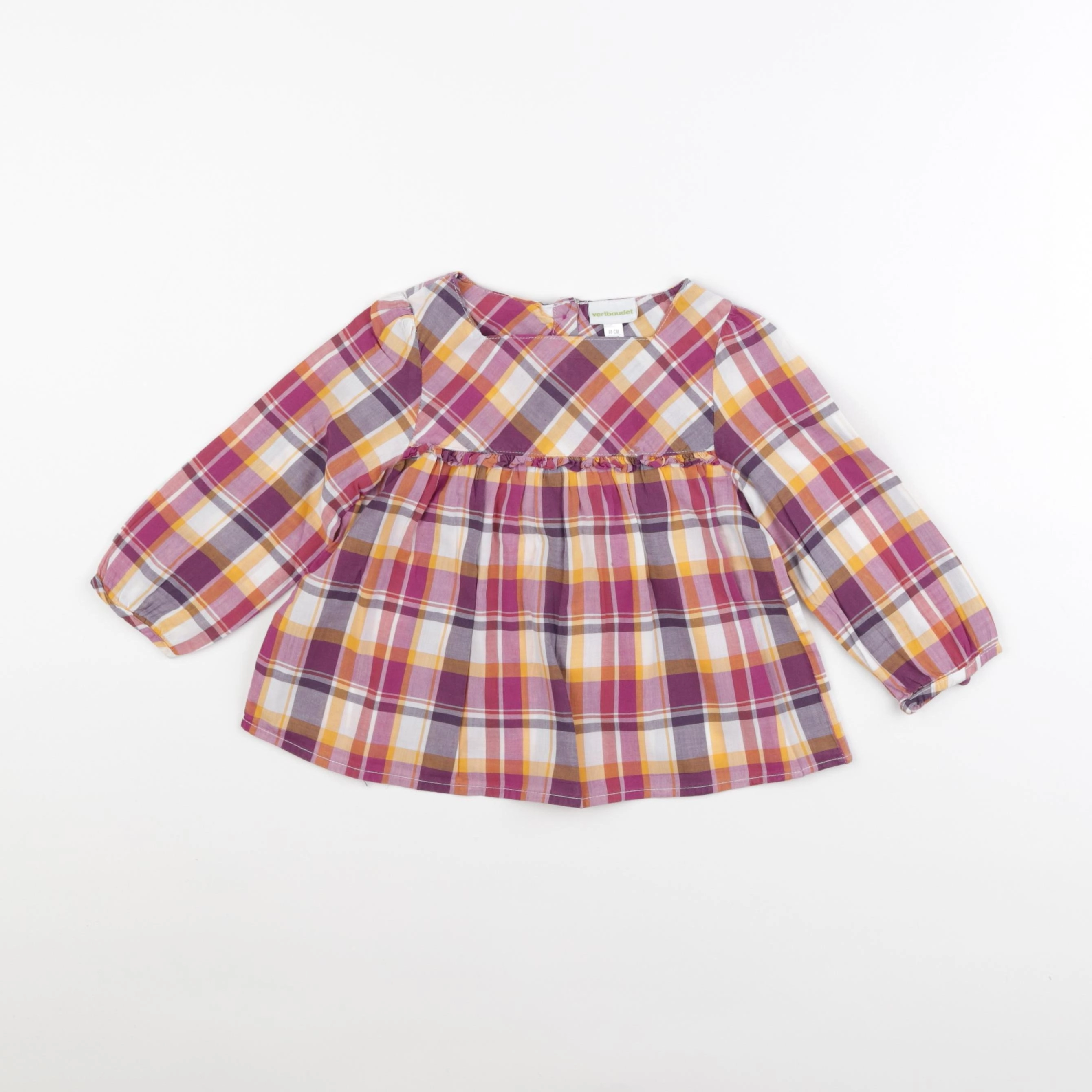 Vertbaudet - blouse multicolore - 2 ans