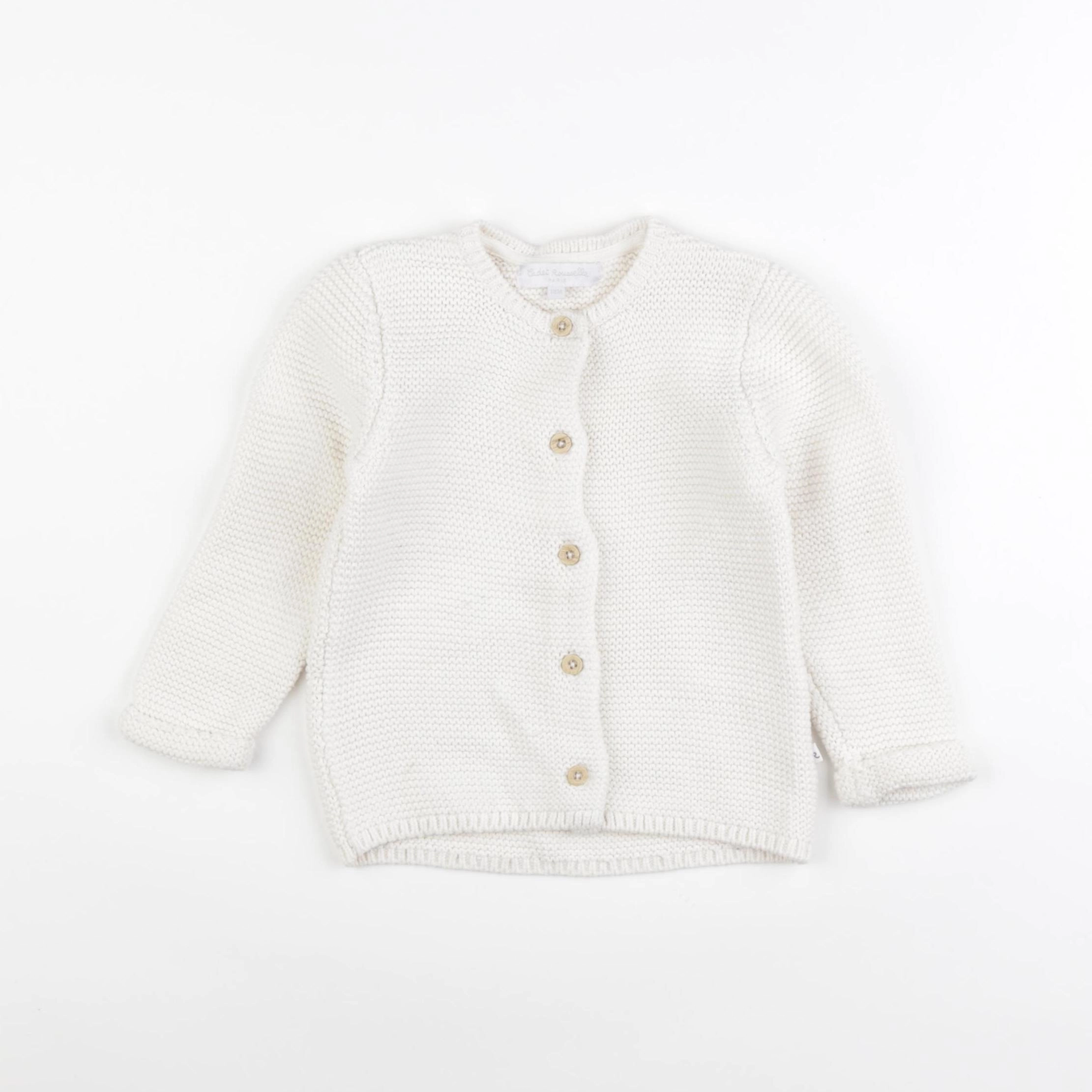 Cadet Rousselle - gilet blanc - 18 mois