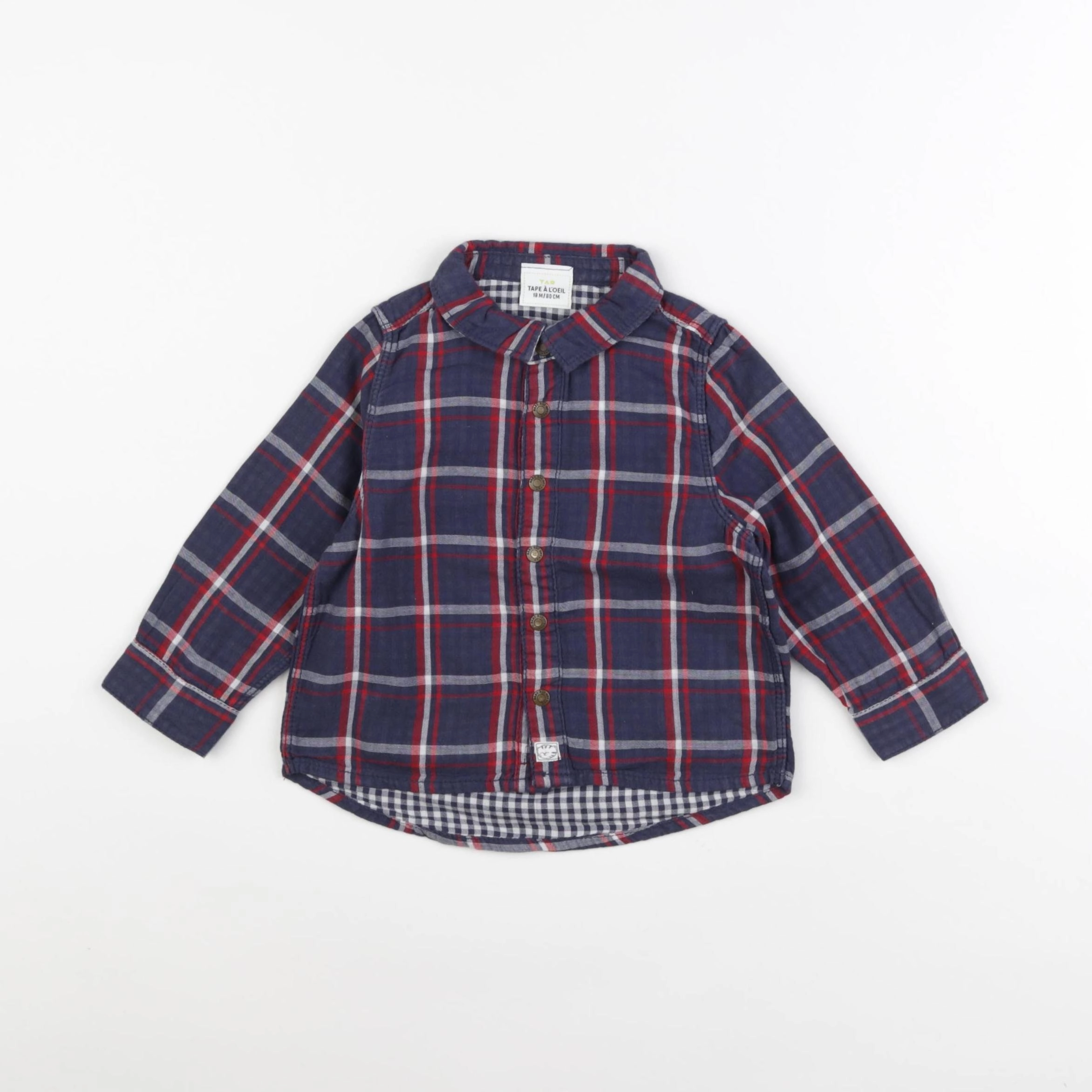 Tape à l'oeil - chemise multicolore - 18 mois