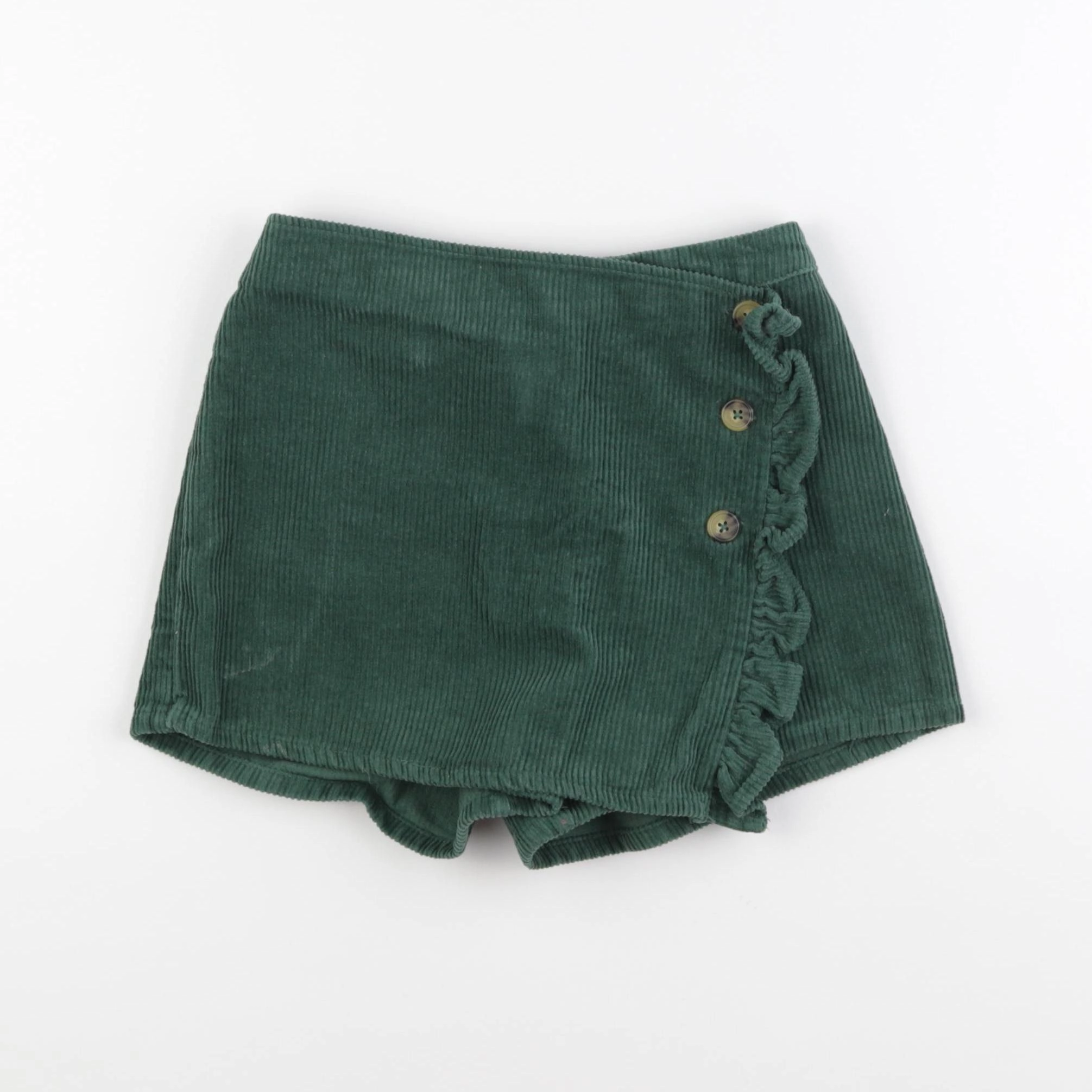 Vertbaudet - jupe short vert - 9 ans