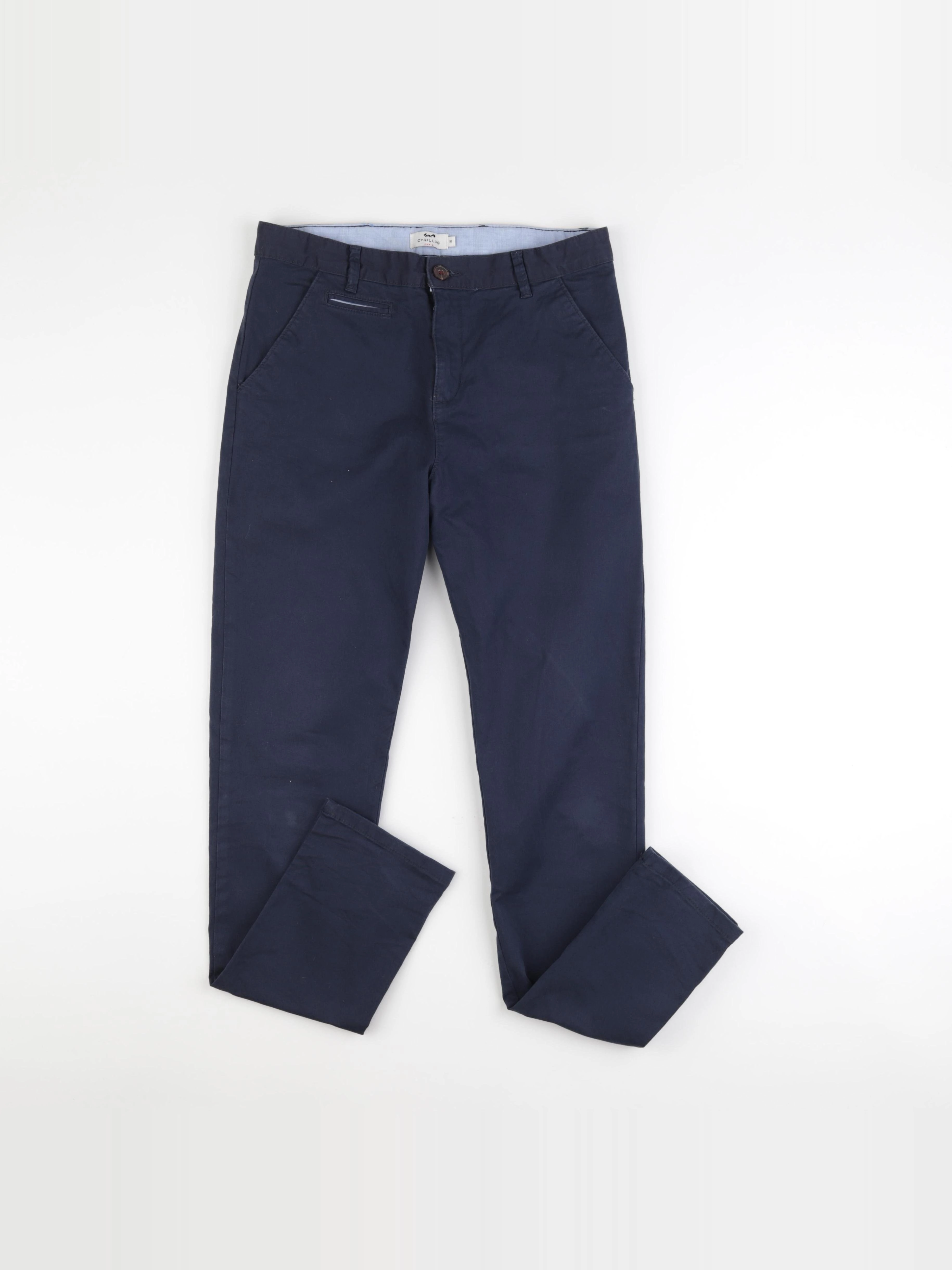 Cyrillus - pantalon bleu - 16 ans