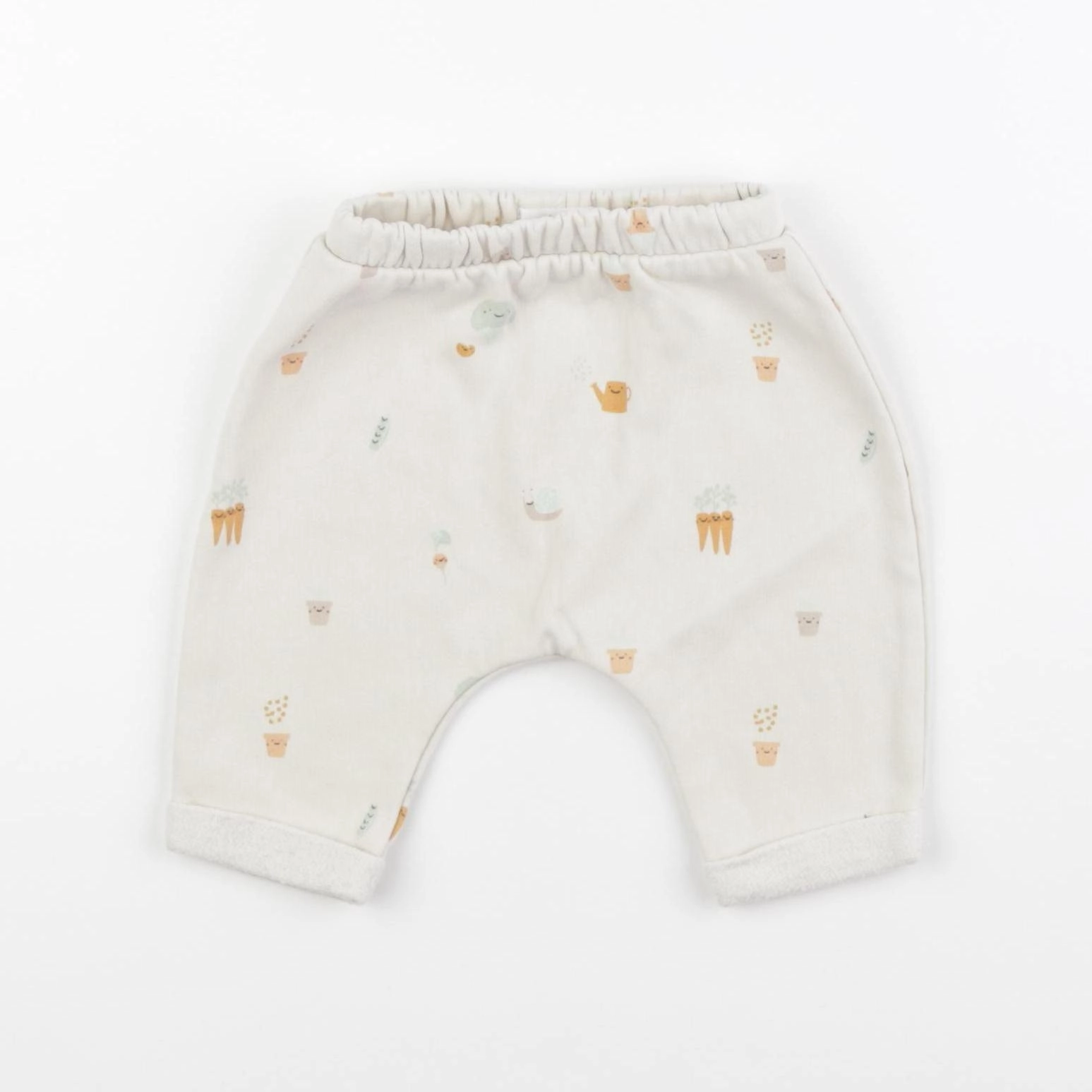 Vertbaudet - sarouel beige - 3 mois