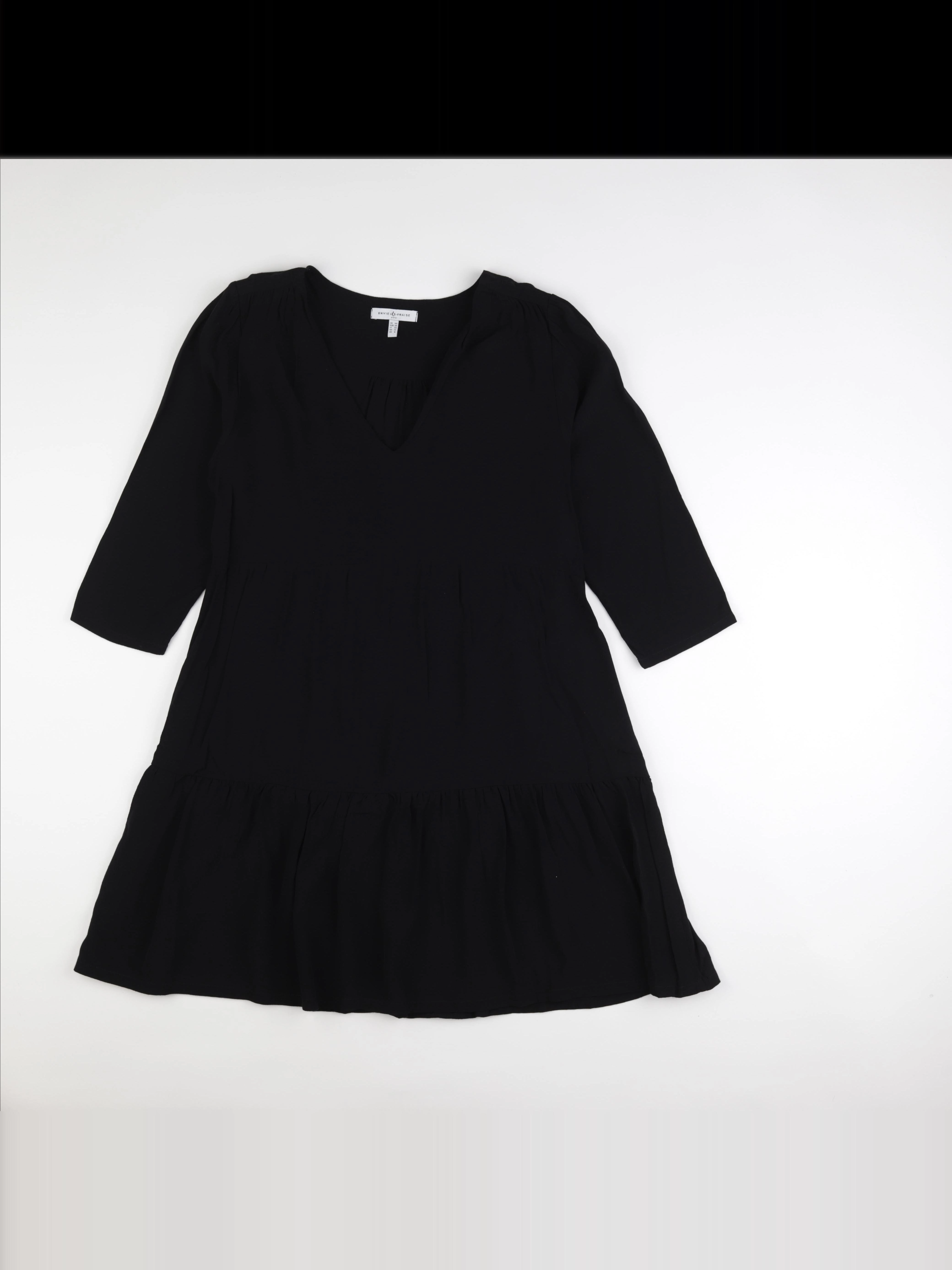 Envie de fraise - robe grossesse noir - 40