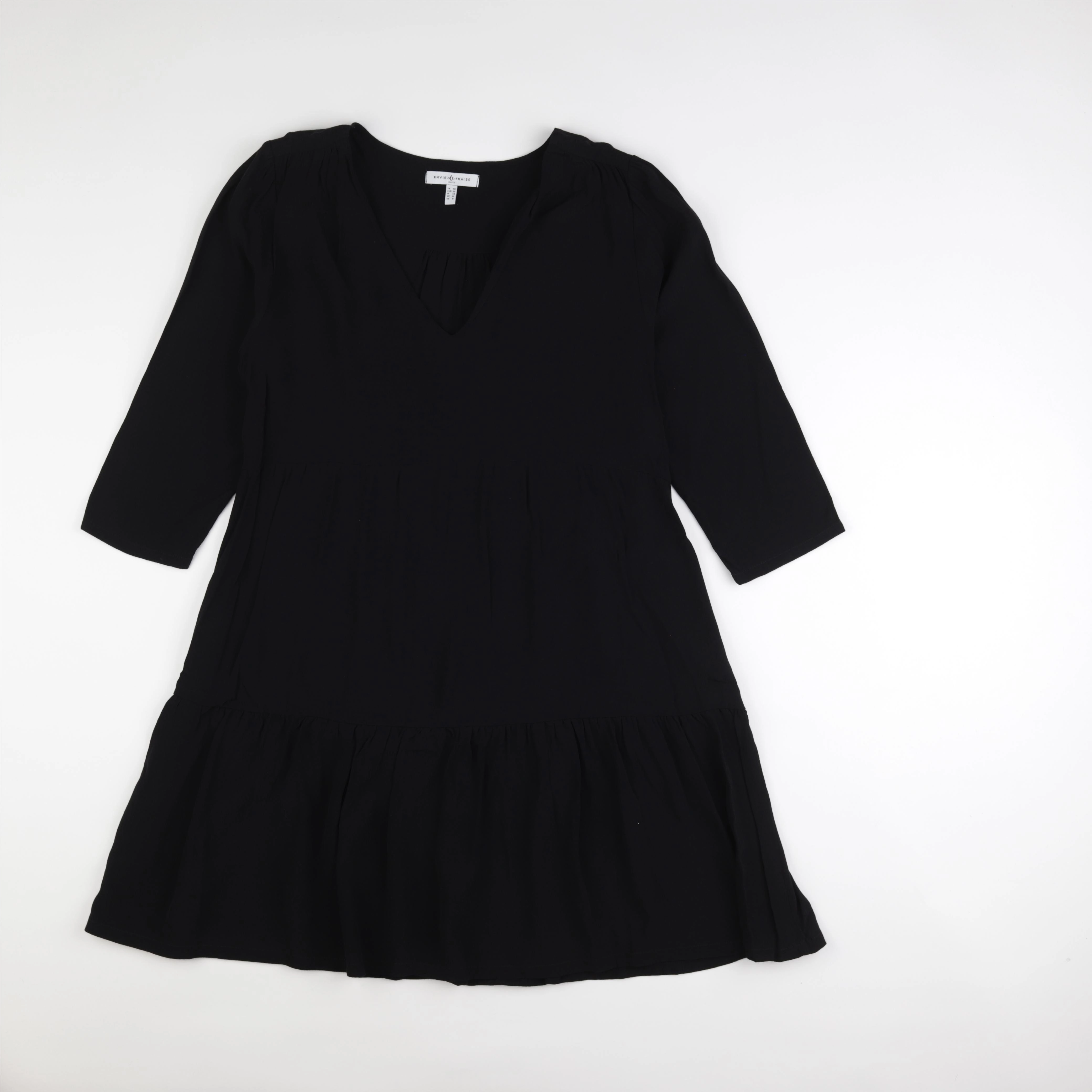 Envie de fraise - robe grossesse noir - 40