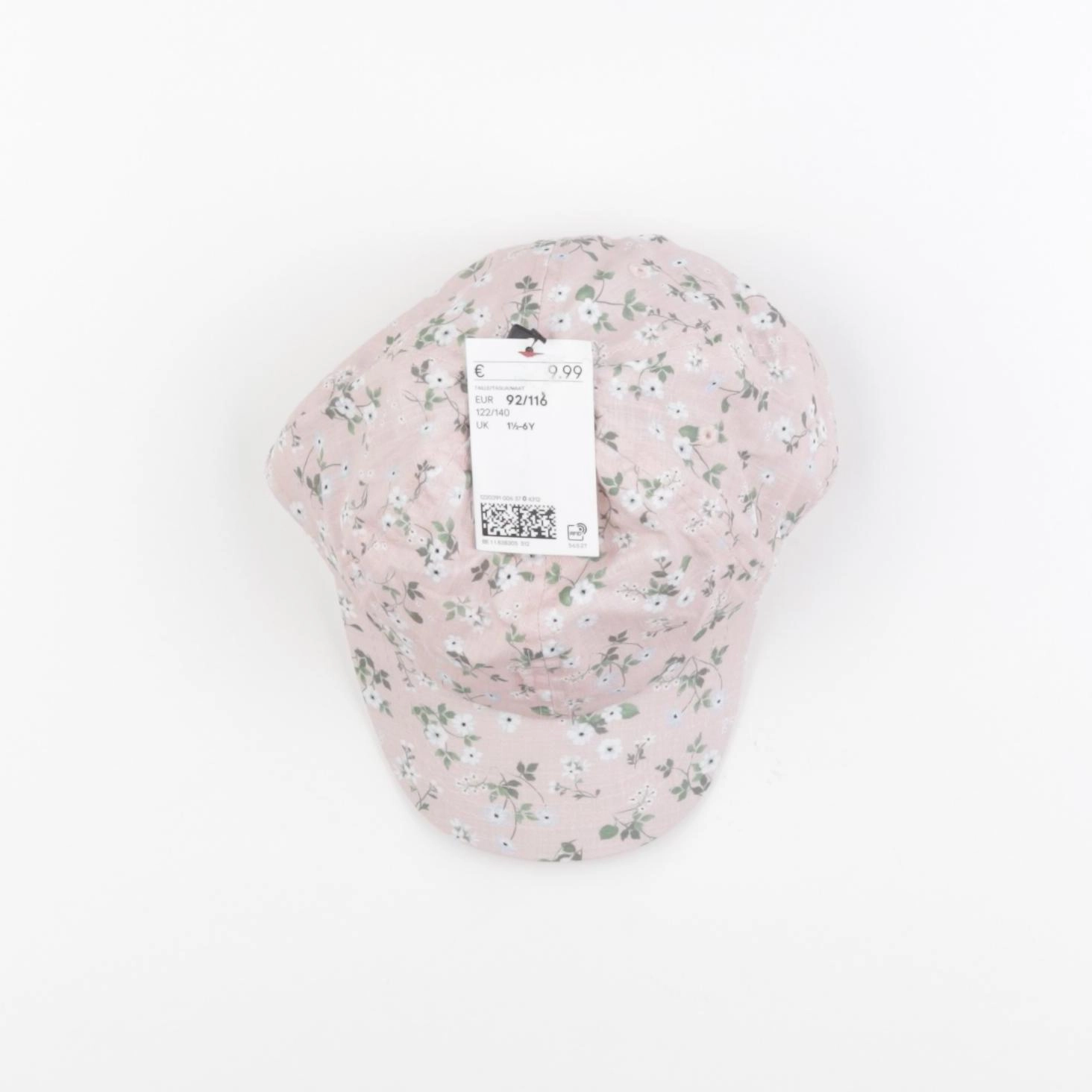 H&M - casquette rose - 18 mois à 6 ans