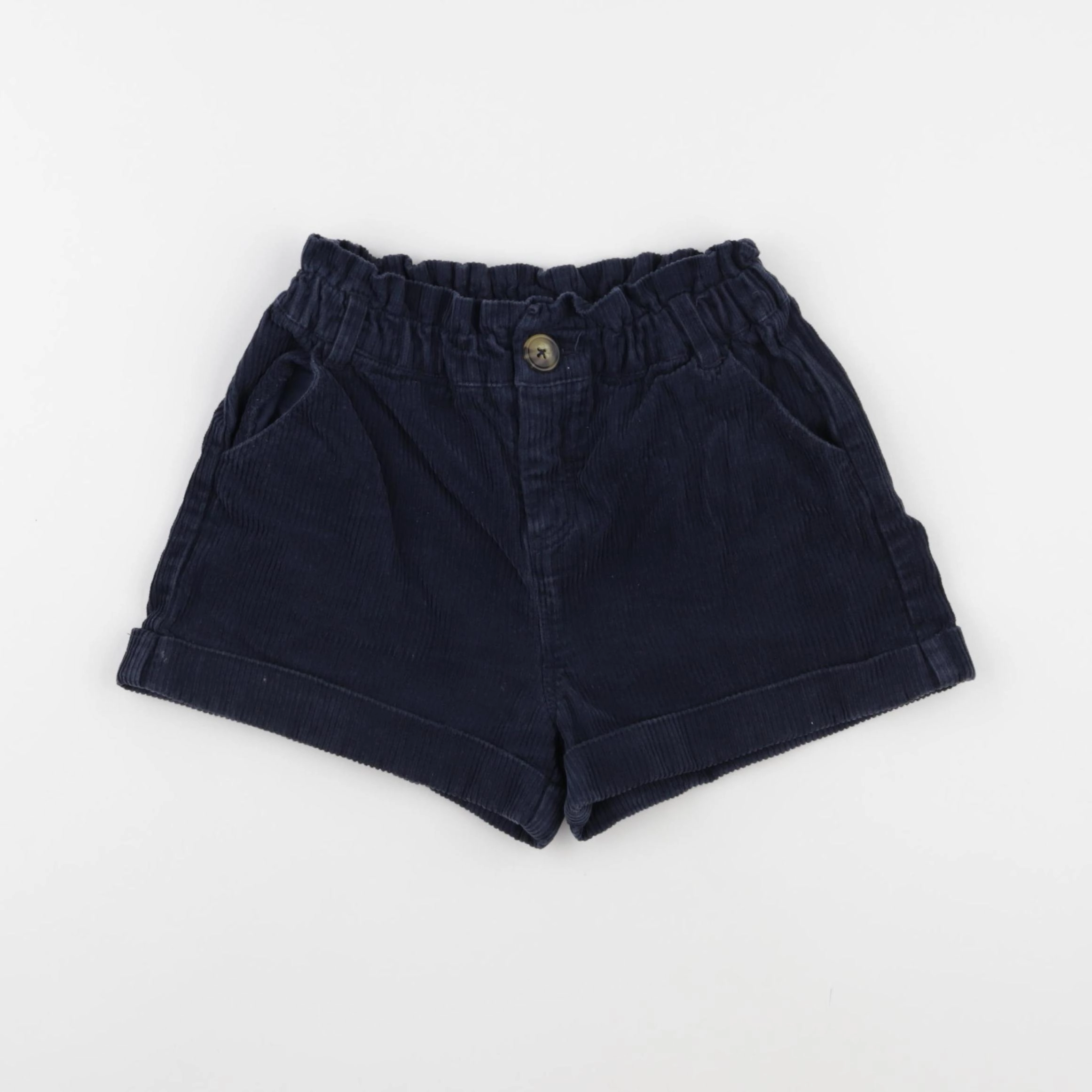 Vertbaudet - short bleu - 7 ans