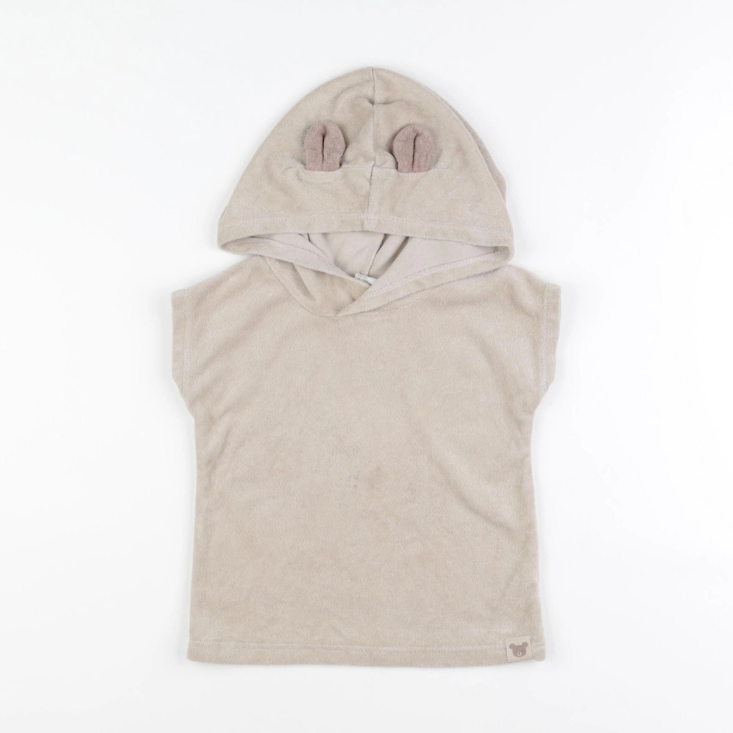 H&M - tee-shirt marron - 3/4 ans