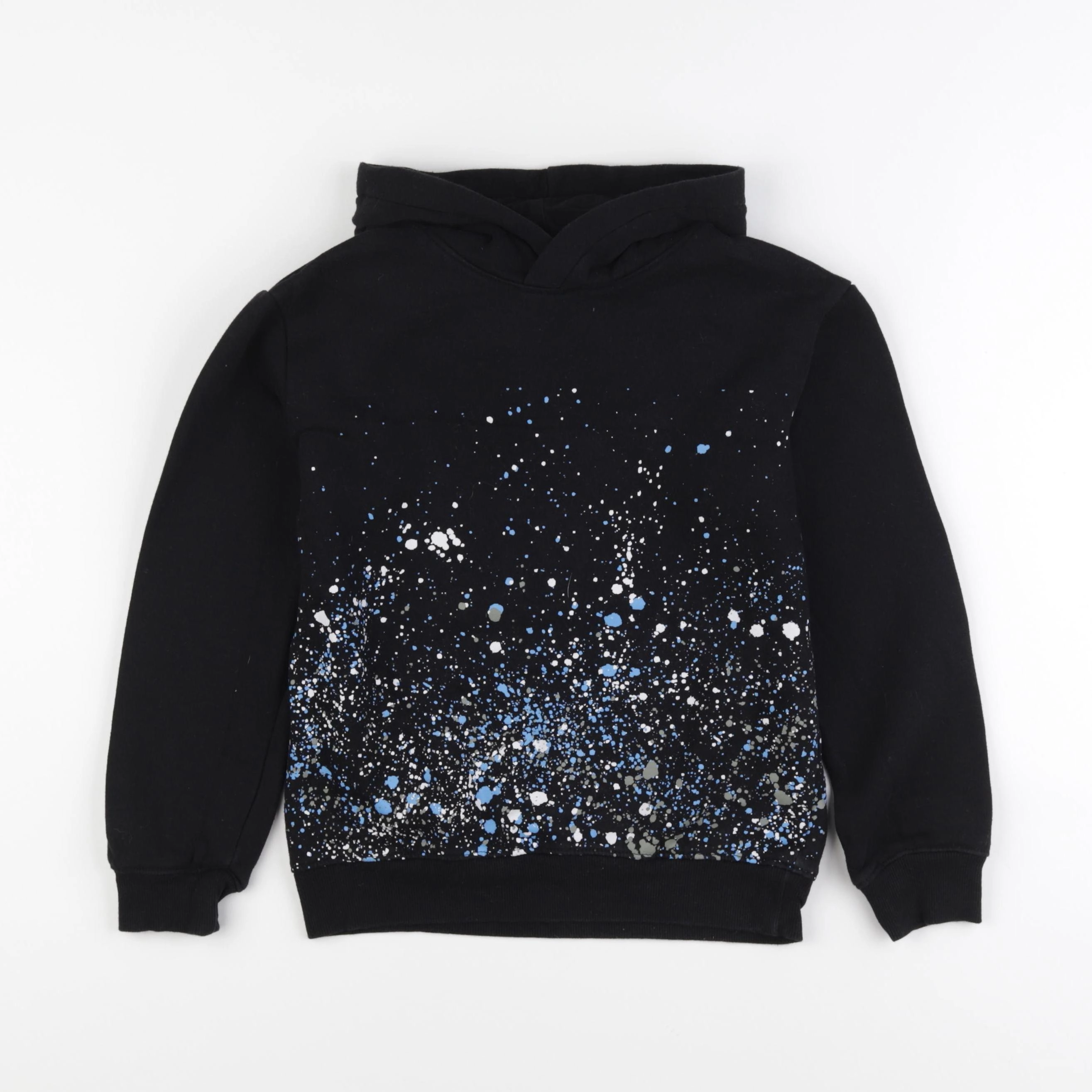 H&M - sweat noir - 8/10 ans
