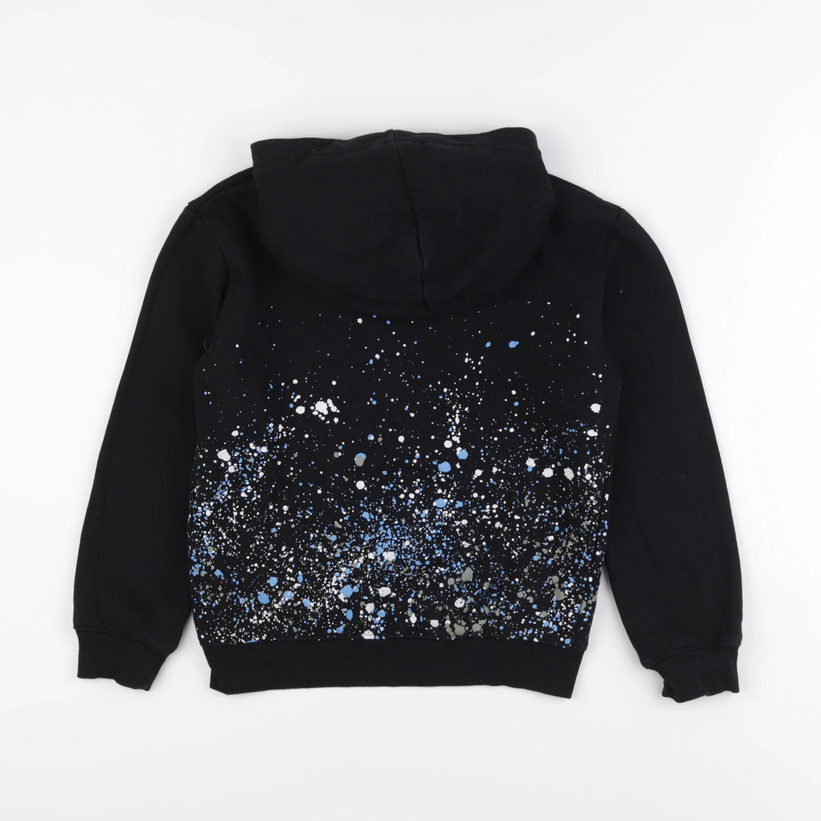 H&M - sweat noir - 8/10 ans