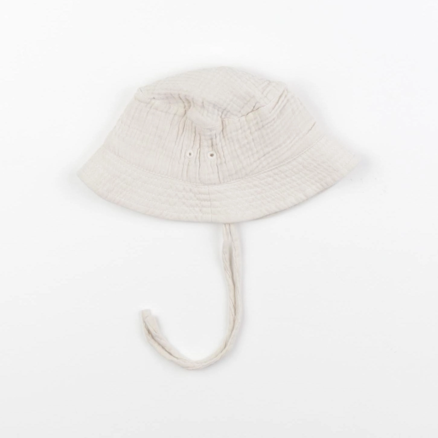 H&M - chapeau beige - 6/9 mois