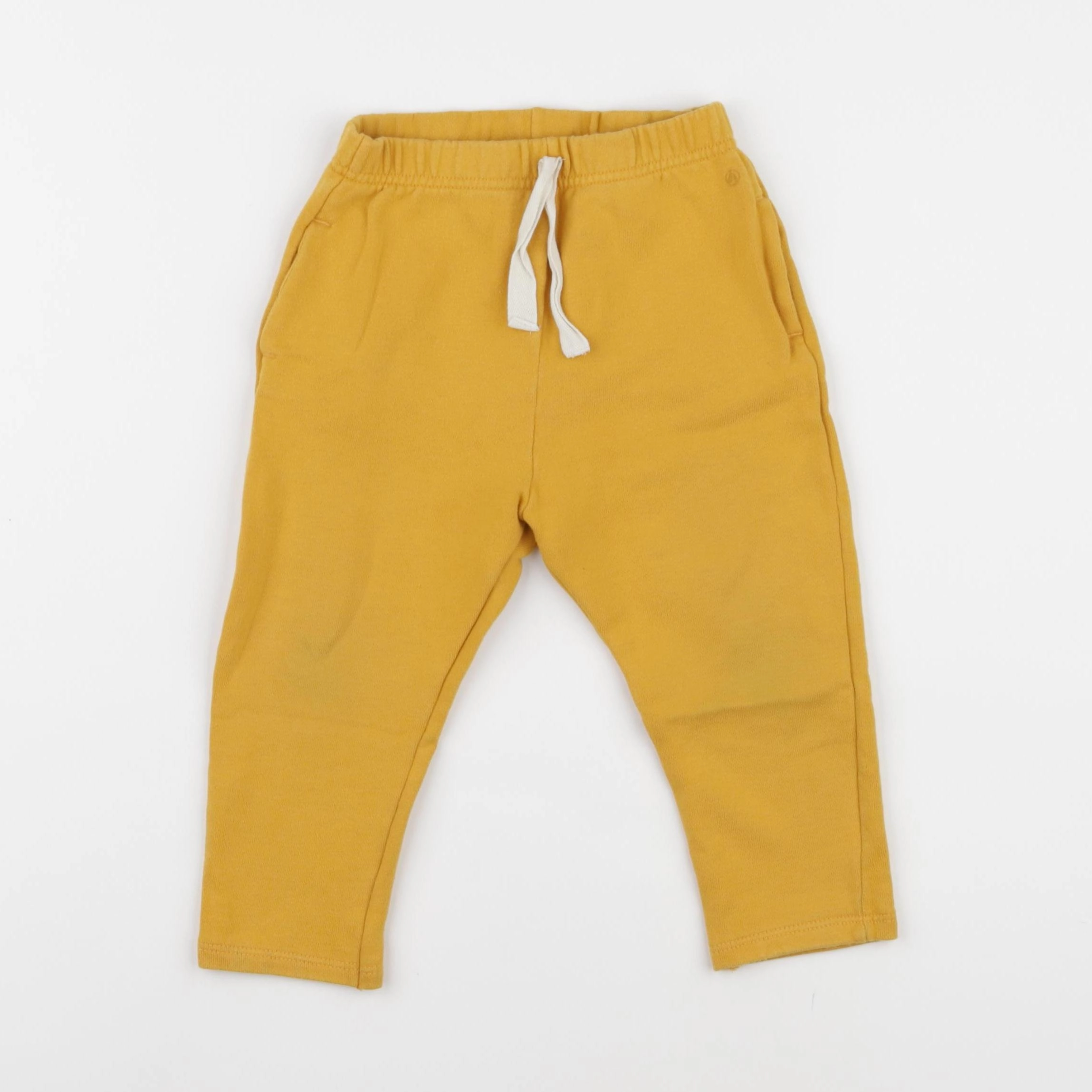 Petit Bateau - jogging jaune - 24 mois