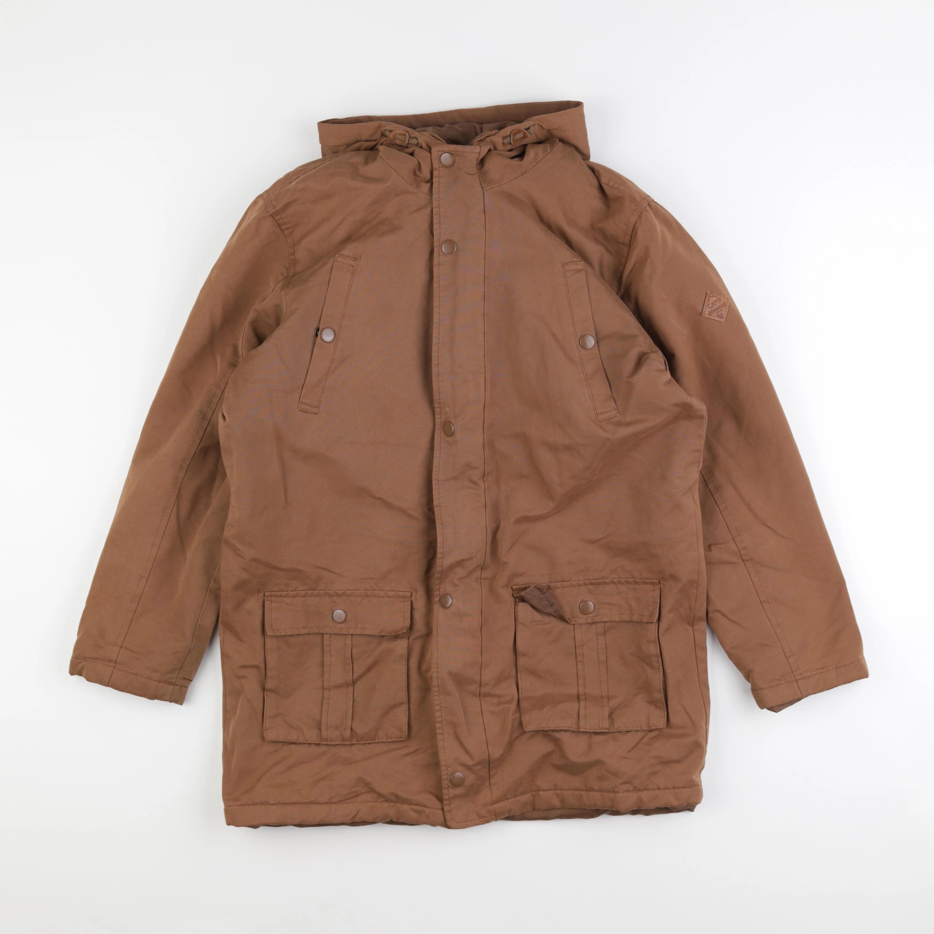 Vertbaudet - manteau marron - 14 ans