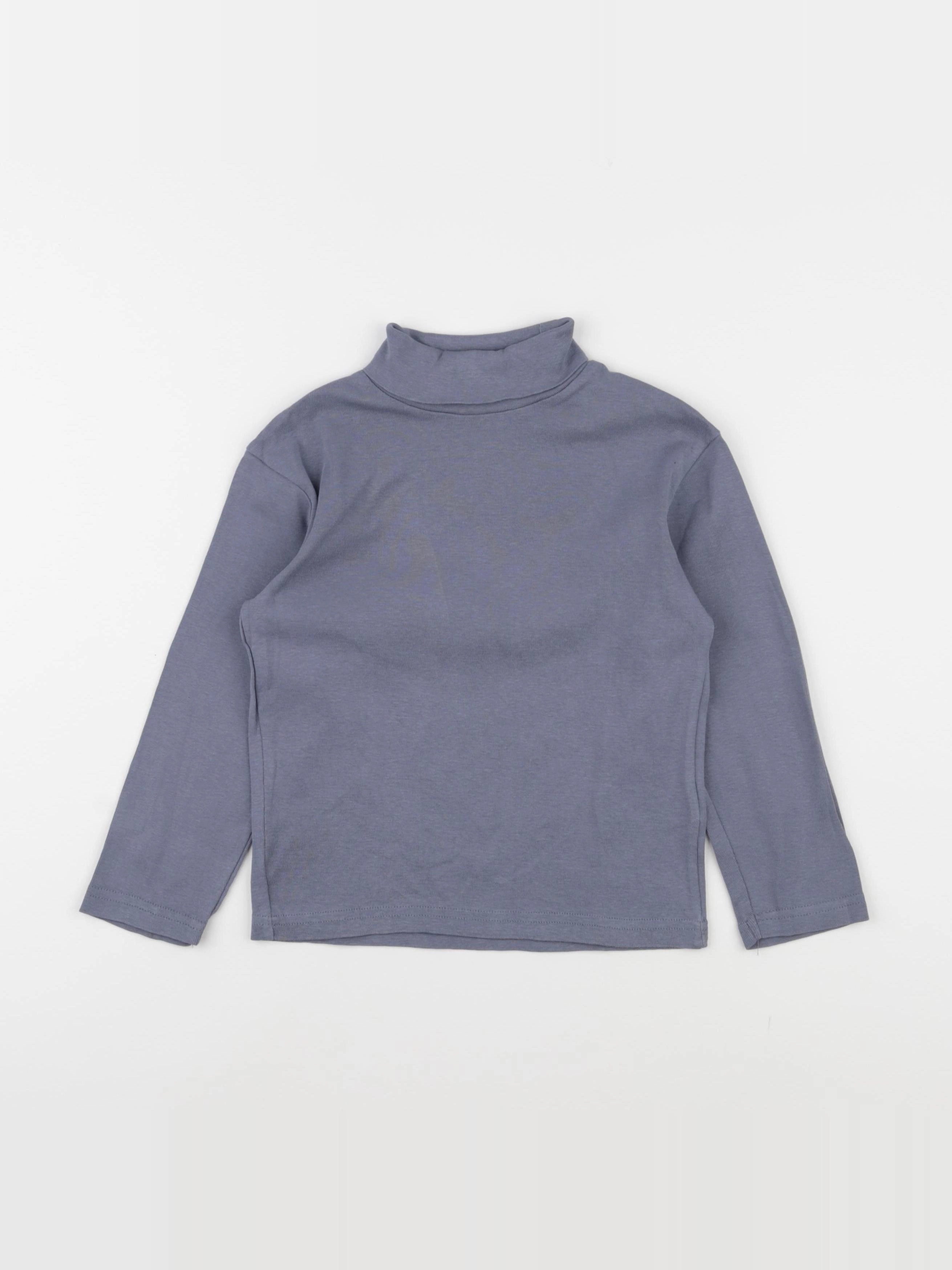 Vertbaudet - sous-pull bleu - 6 ans