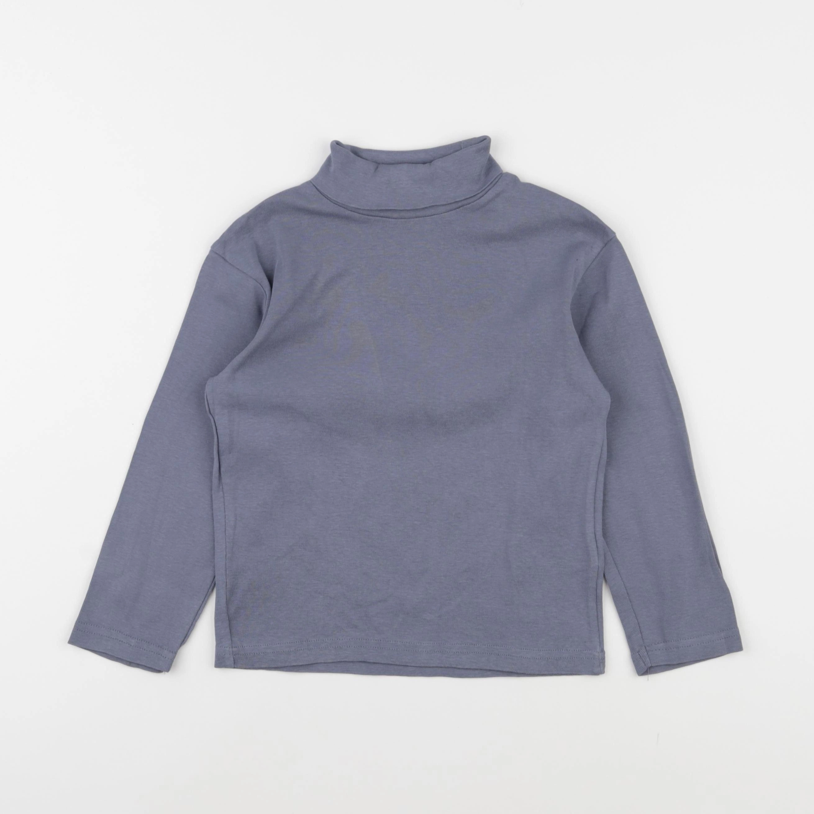 Vertbaudet - sous-pull bleu - 6 ans