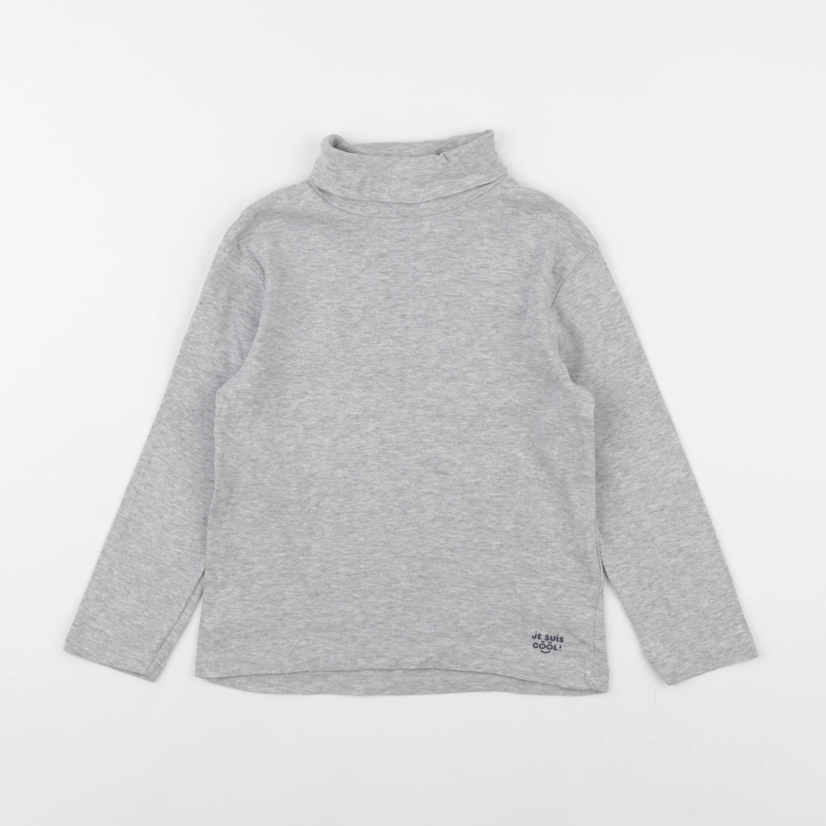 Vertbaudet - sous-pull gris - 6 ans