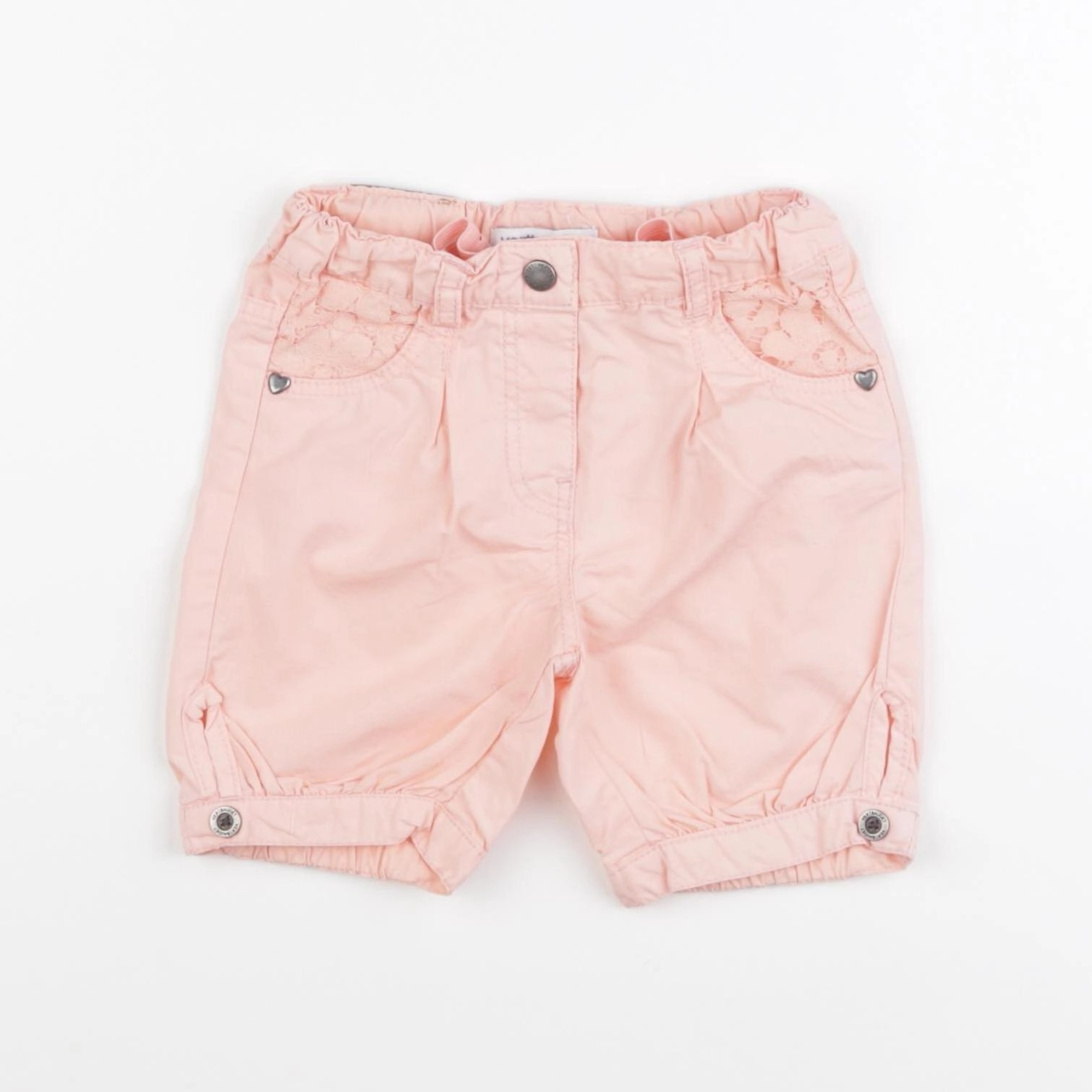 Vertbaudet - short rose - 18 mois