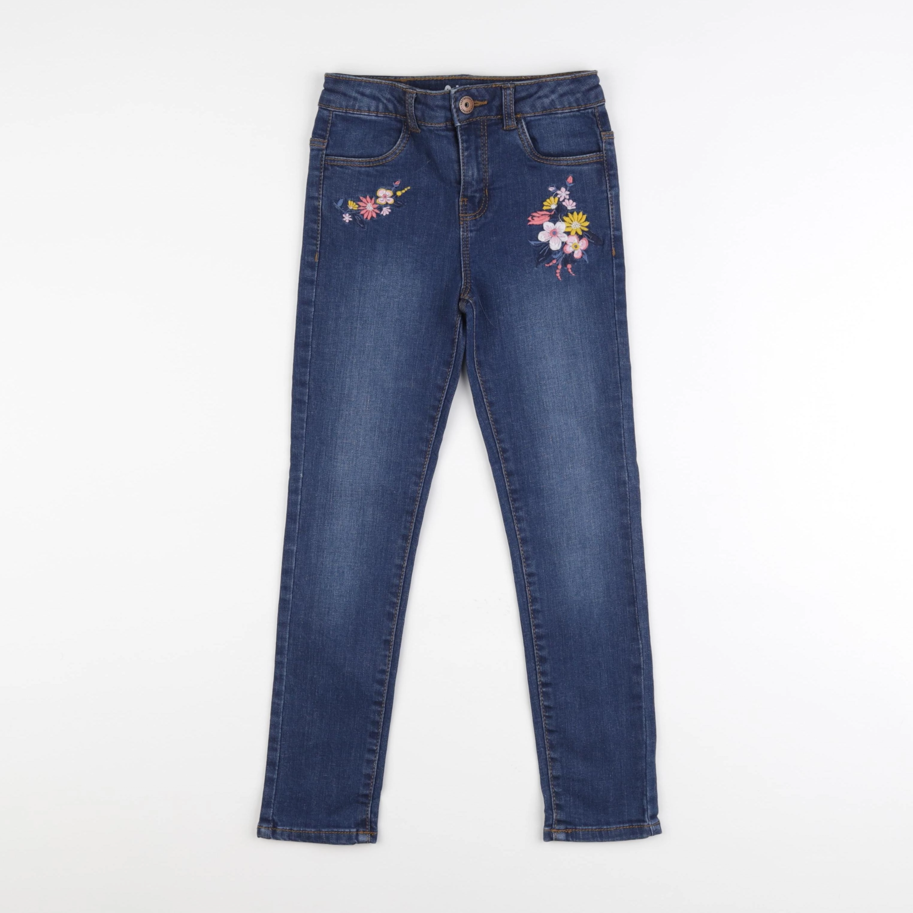 Vertbaudet - jean bleu - 7 ans