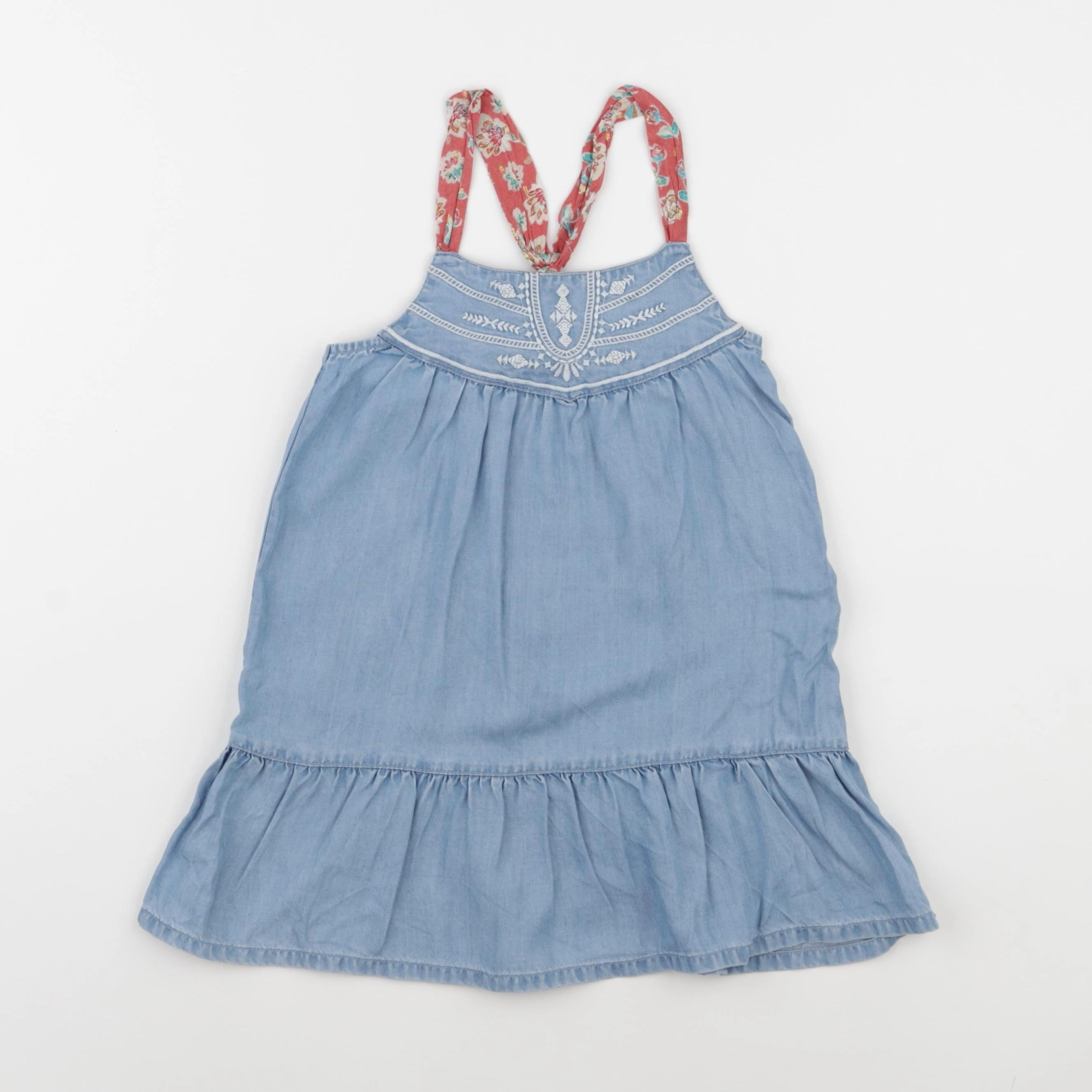 IKKS - robe bleu - 3 ans