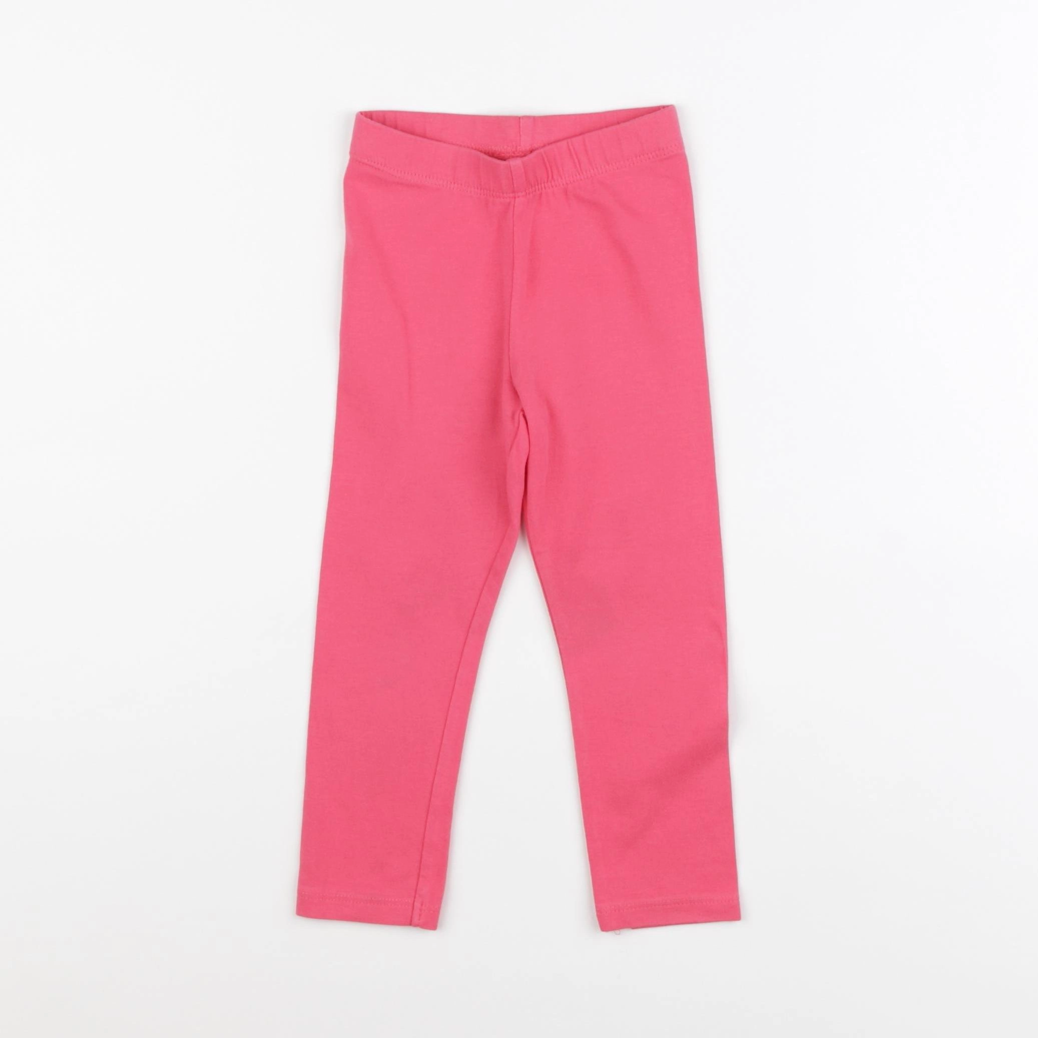 Vertbaudet - legging rose - 2 ans