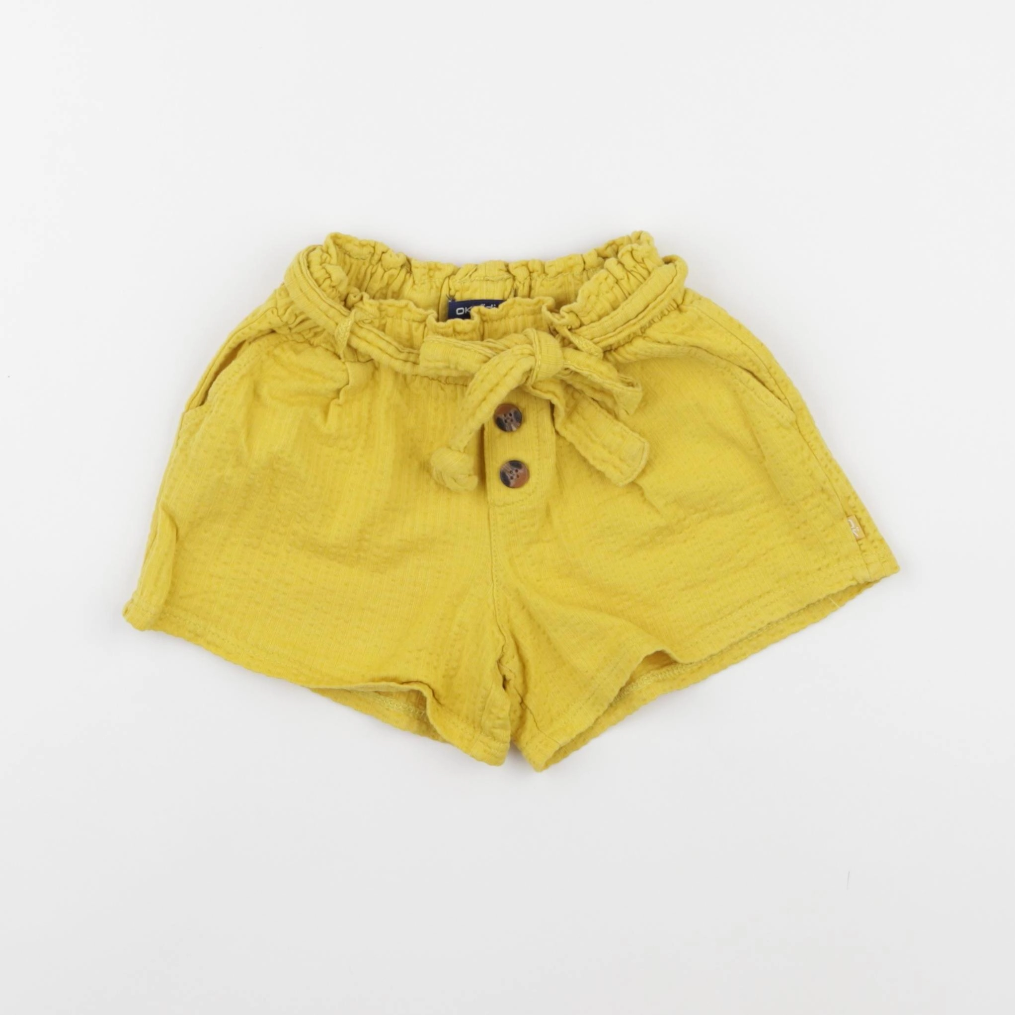 Okaidi - short jaune - 3 ans