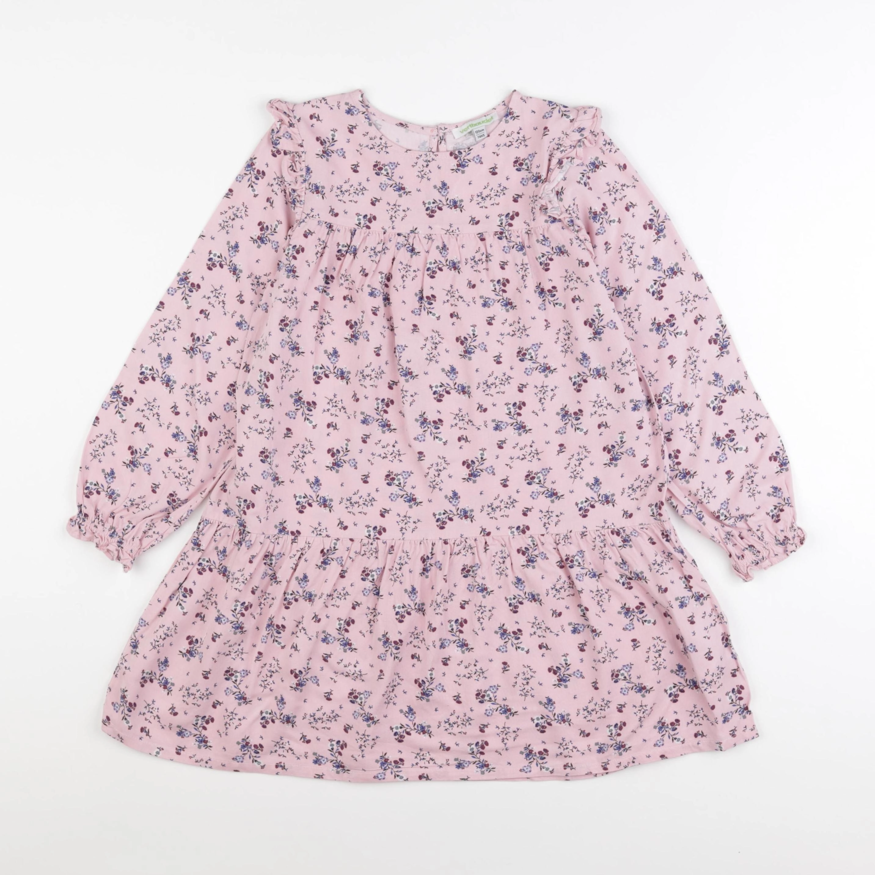 Vertbaudet - robe rose - 7 ans