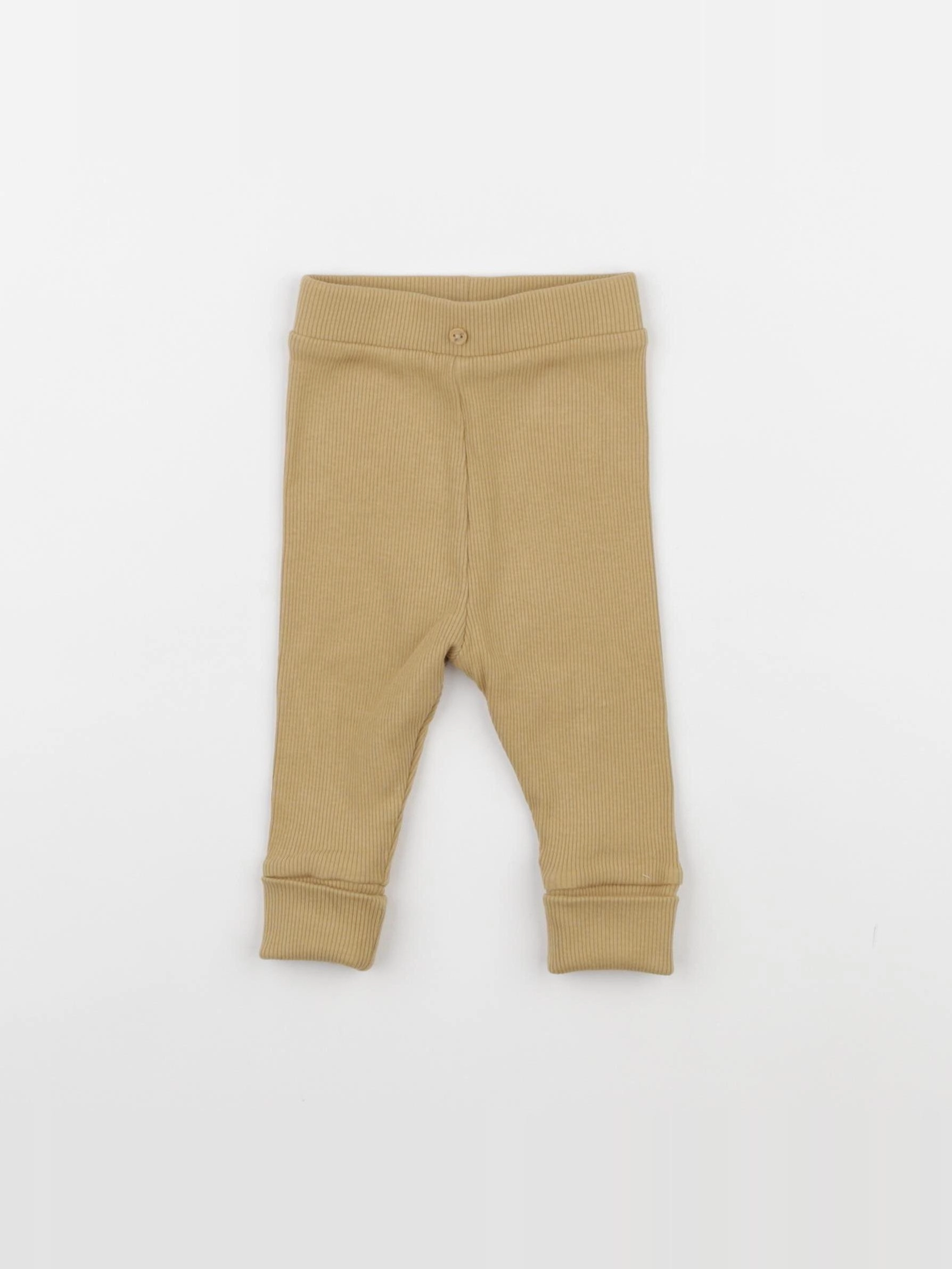 Vertbaudet - legging jaune - 3 mois