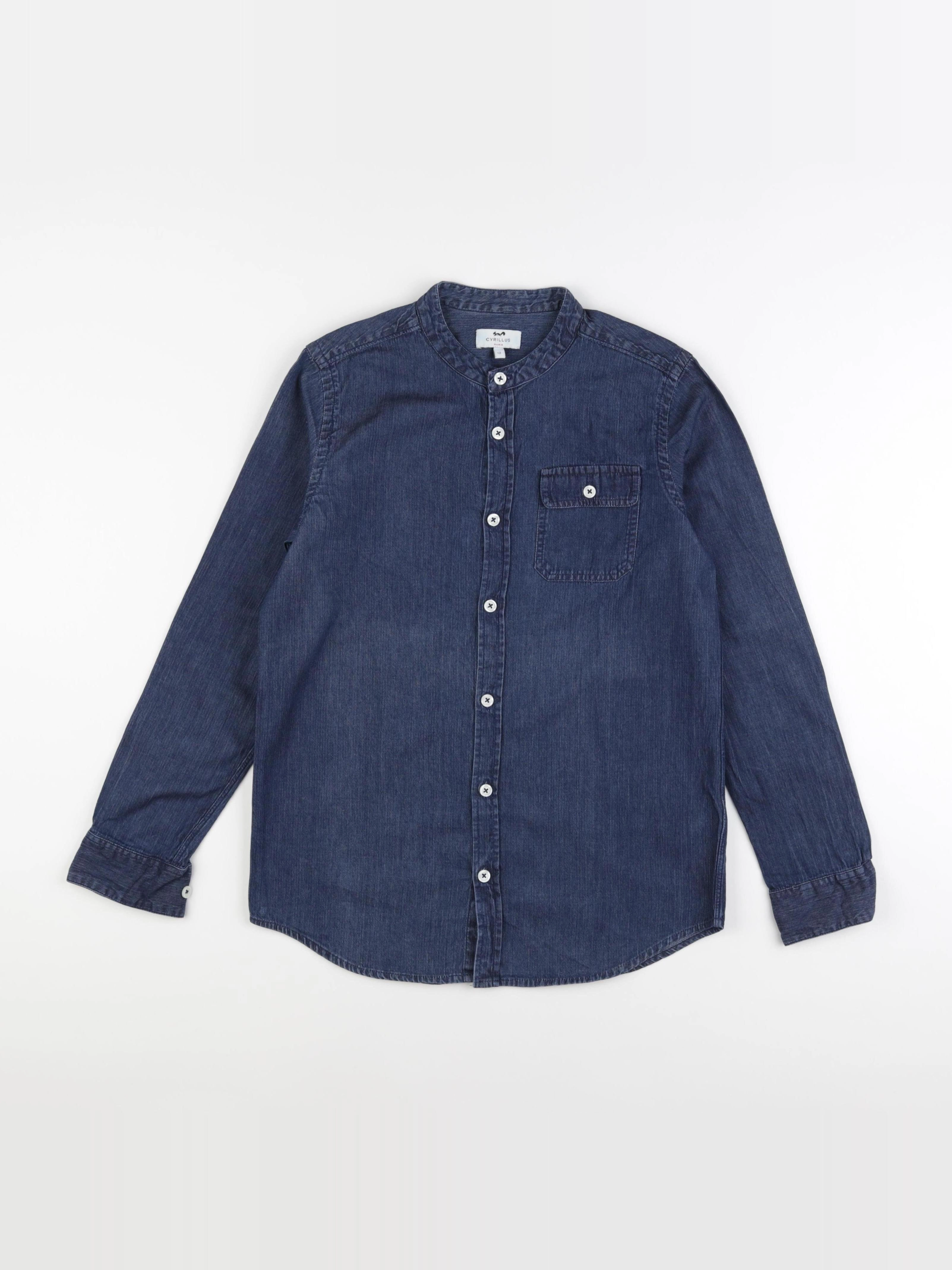 Cyrillus - chemise bleu - 12 ans