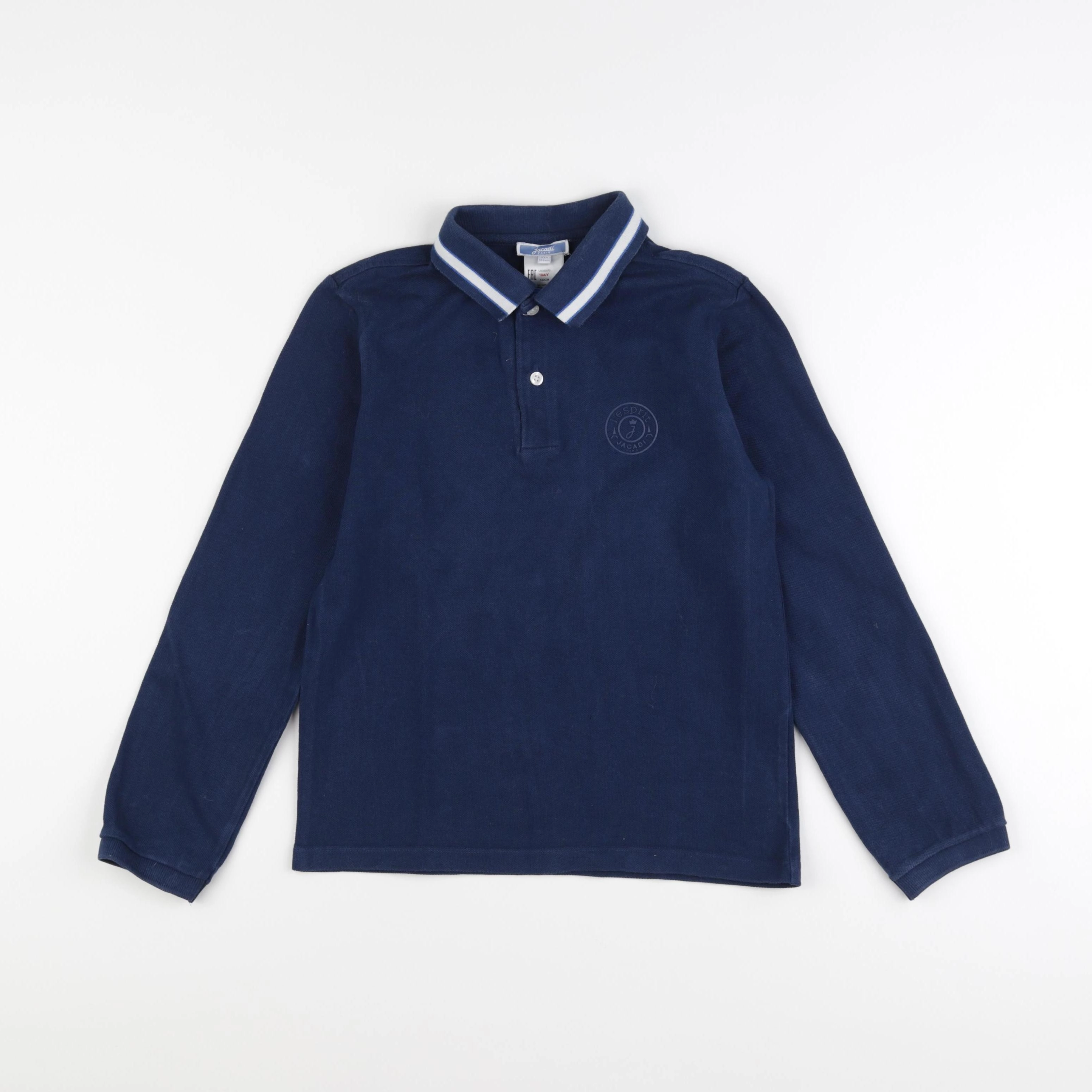 Jacadi - polo bleu - 10 ans