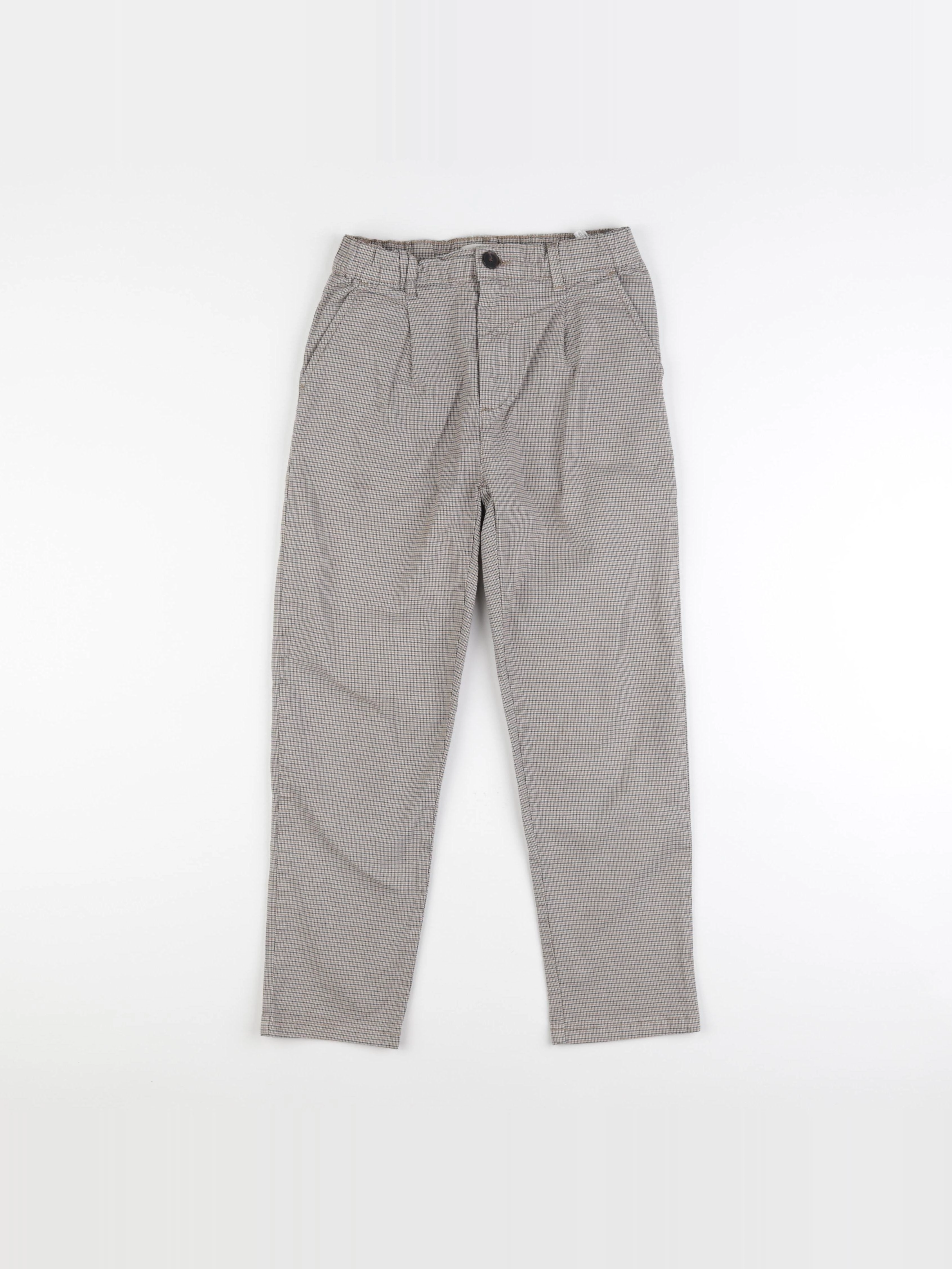 Zara - pantalon beige, marron - 10 ans