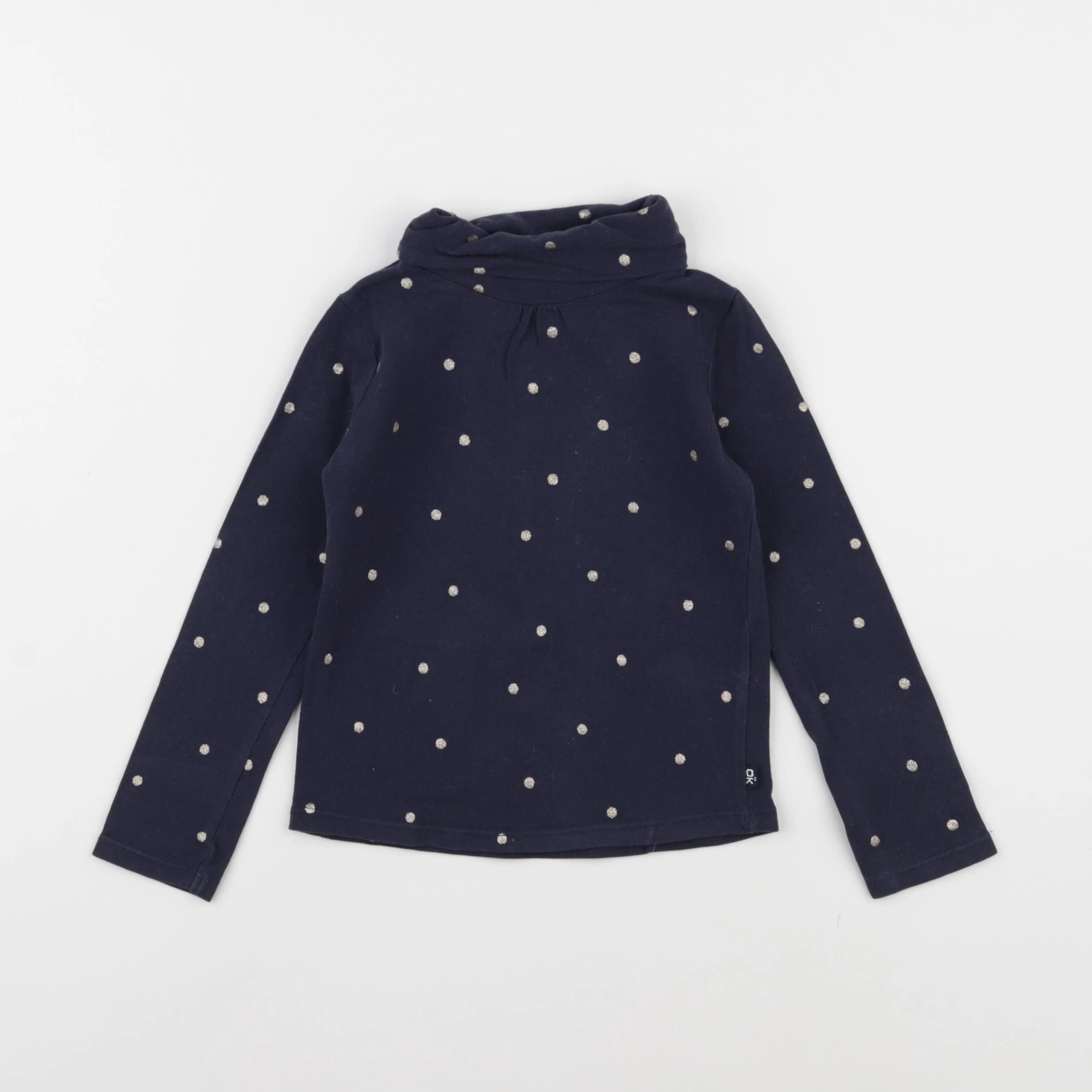 Okaidi - sous-pull bleu, or - 3 ans