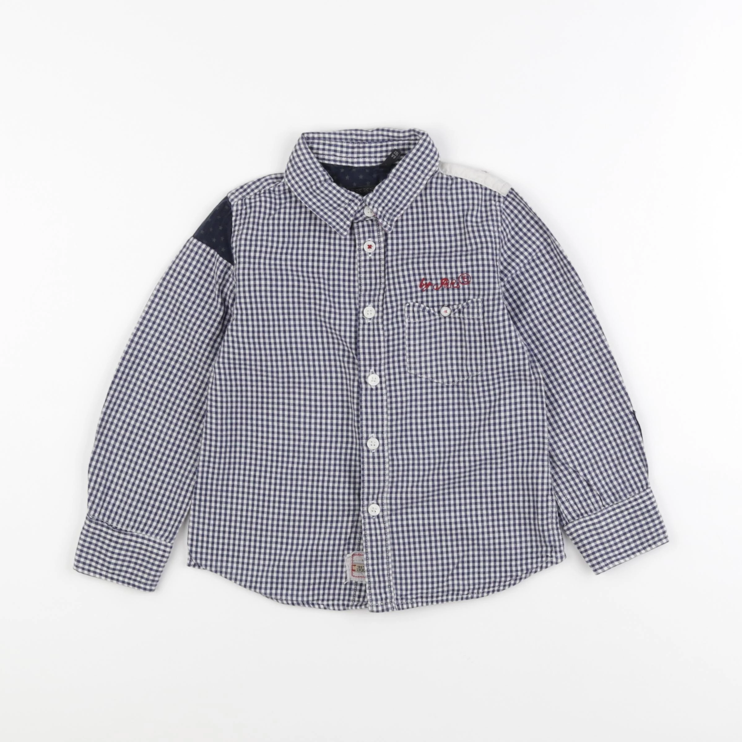 IKKS - chemise blanc, bleu - 4 ans