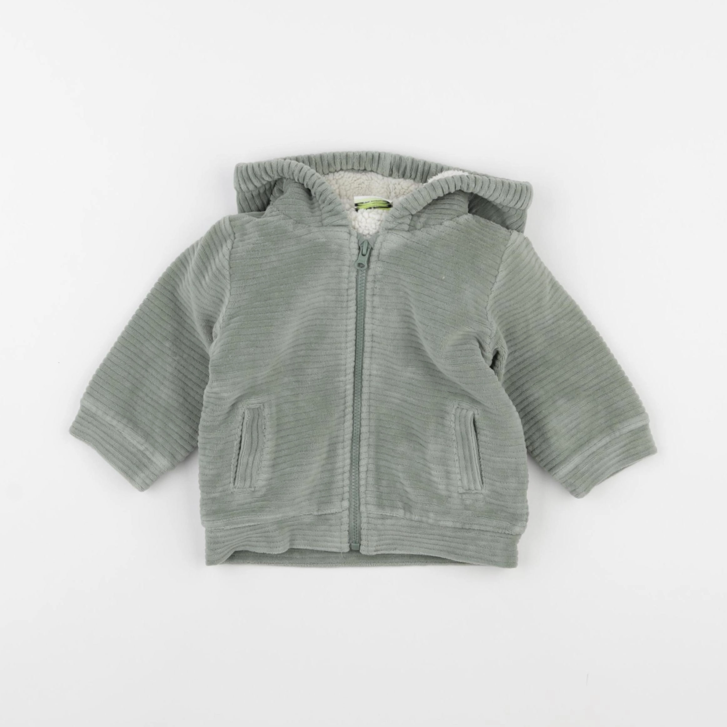 Tape à l'oeil - sweat vert - 6 mois