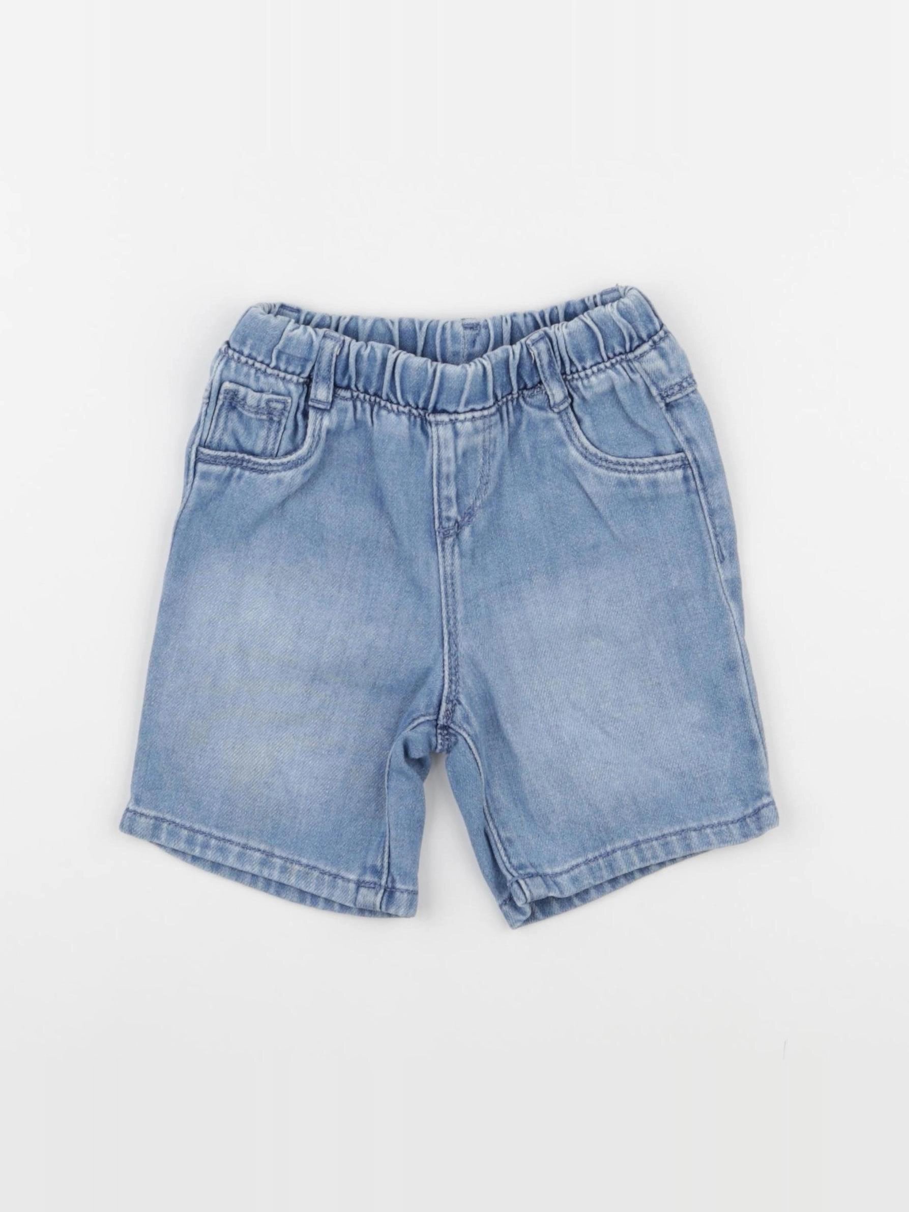 Tape à l'oeil - short bleu - 12 mois
