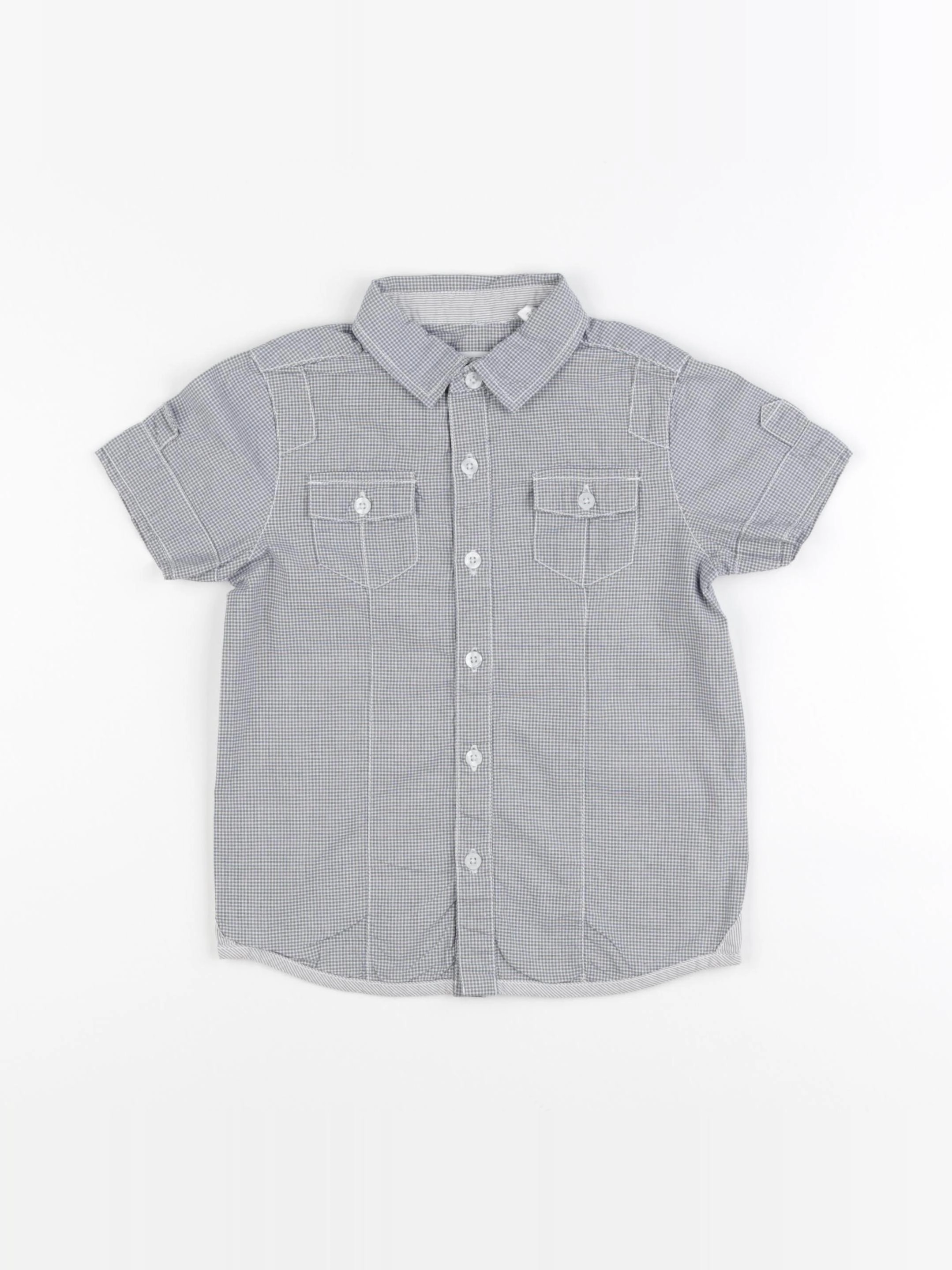 Okaidi - chemise bleu - 4 ans