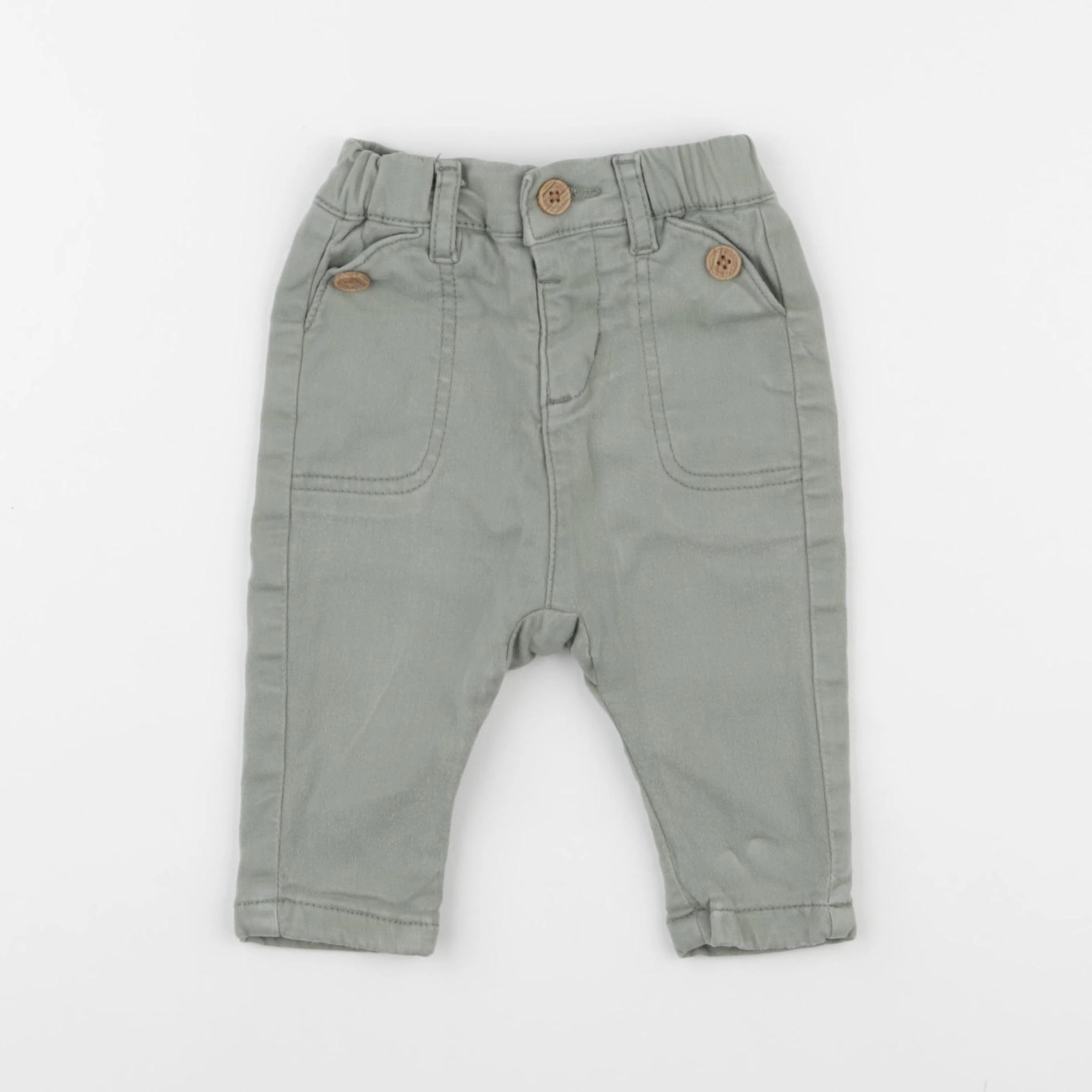 Tape à l'oeil - pantalon vert - 3 mois