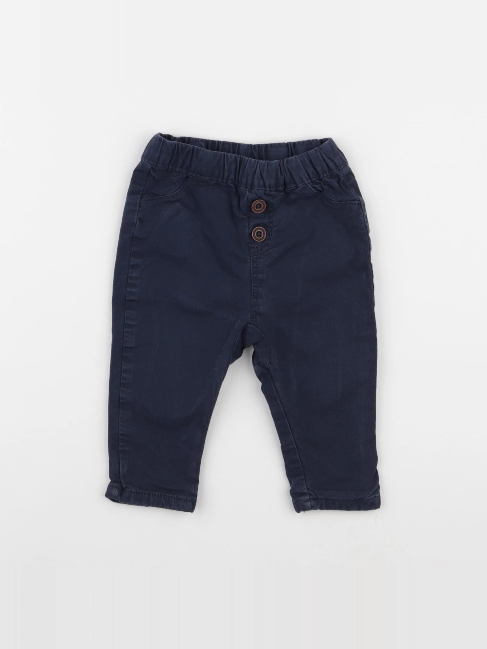 Tape à l'oeil - pantalon bleu - 6 mois